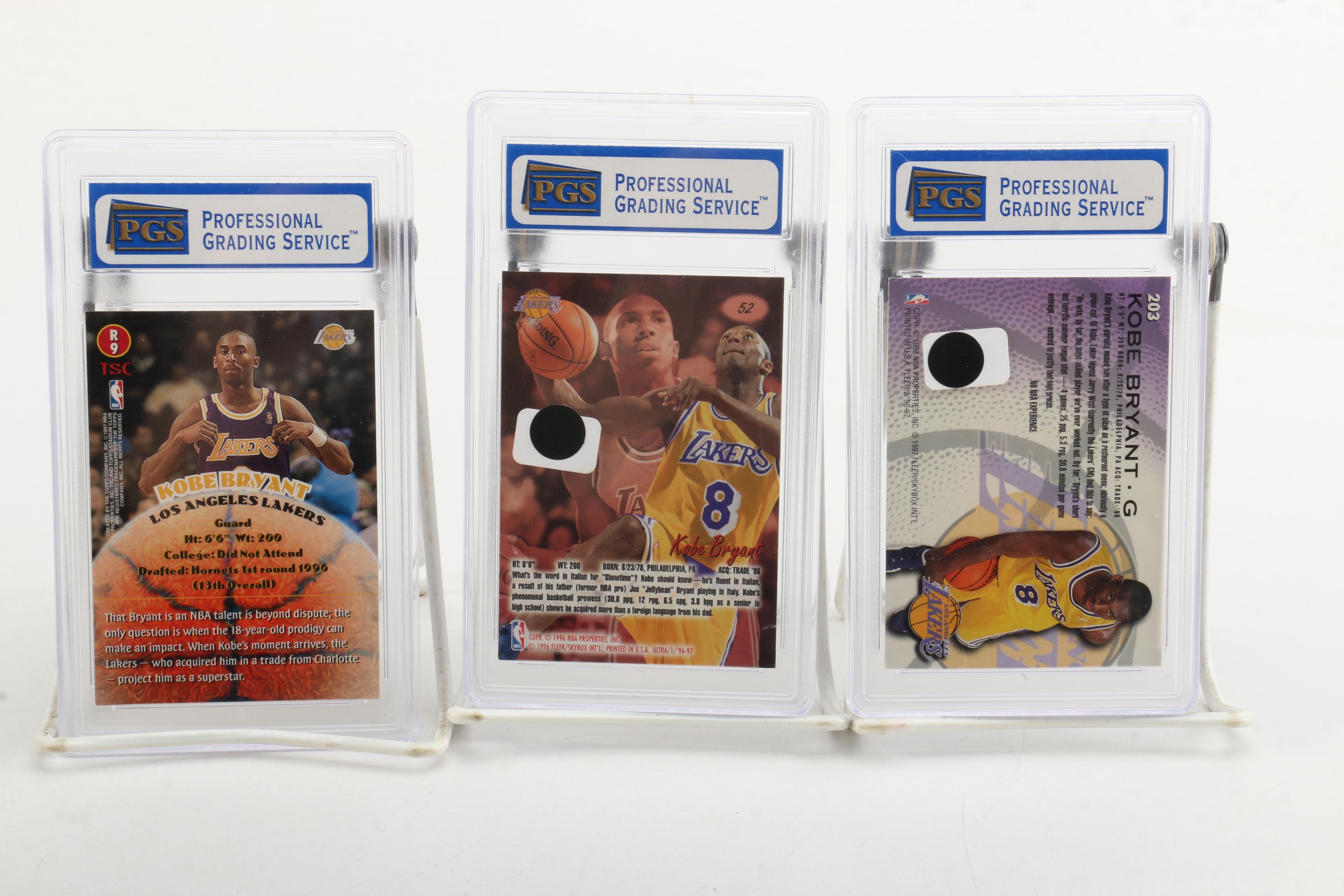 1996-97 Kobe Bryant Basketball Cards