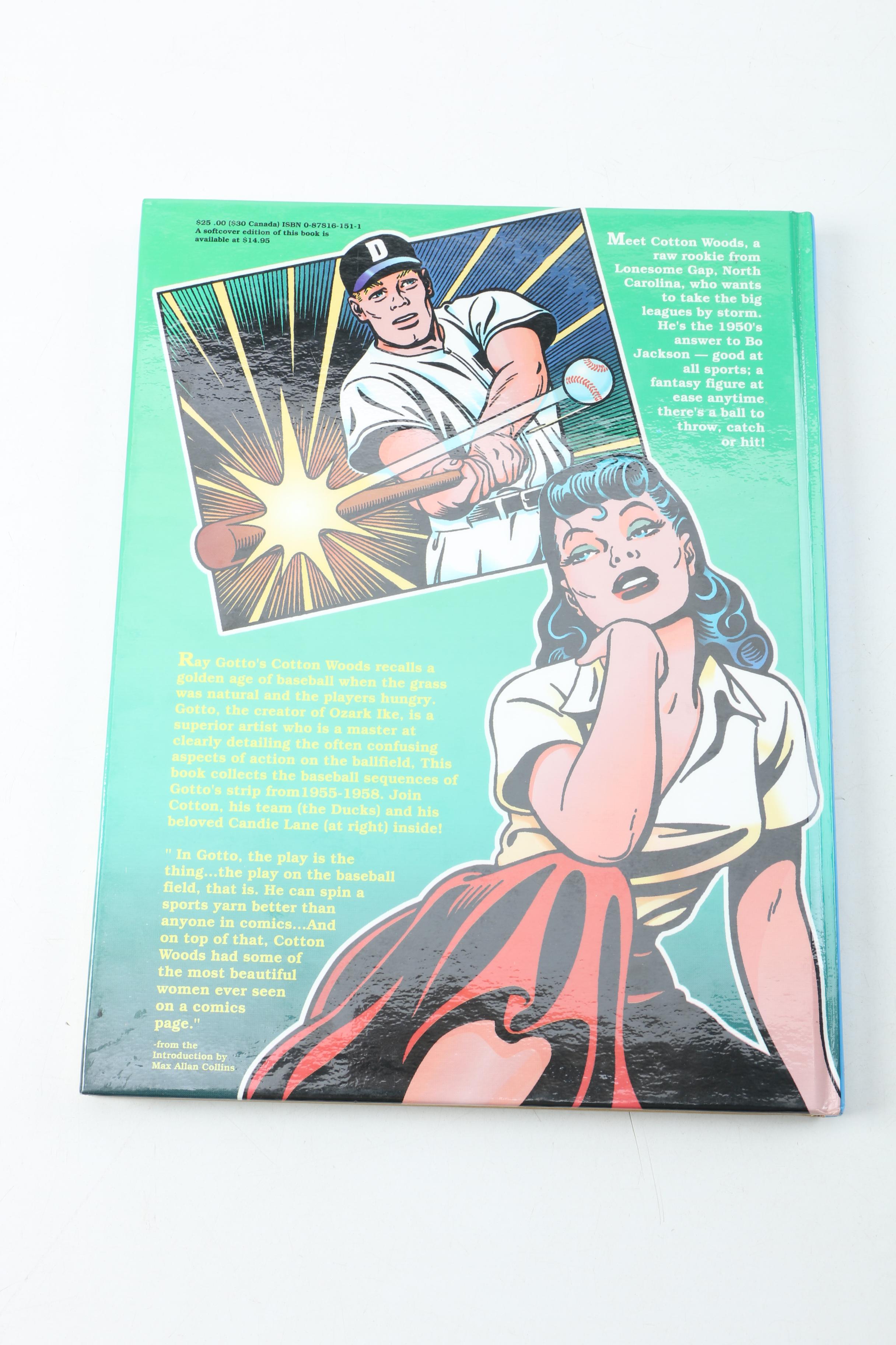 1991 "Cotton Woods" by Ray Gotto Hardcover Graphic Novel