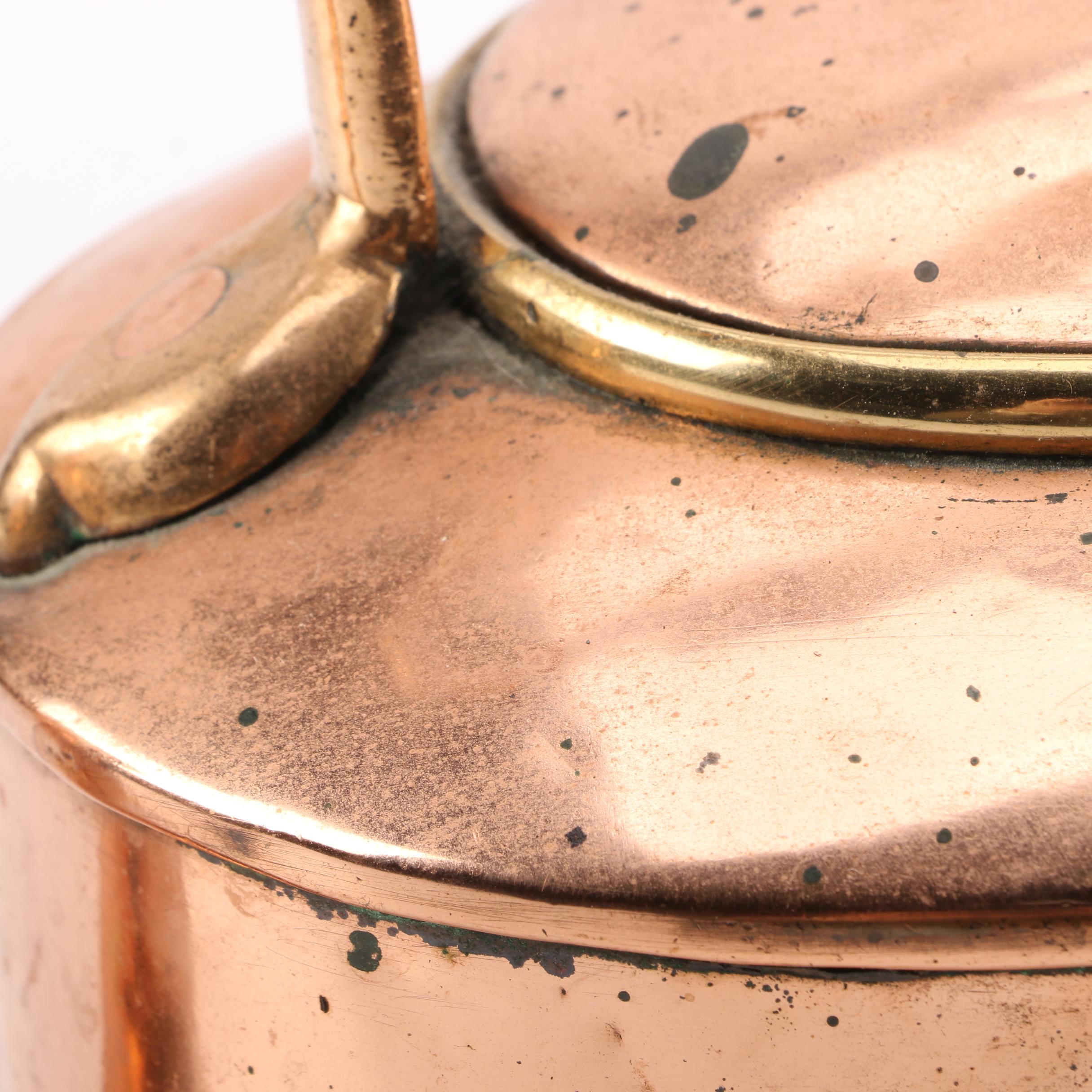 Vintage Copper Kettle and Pan