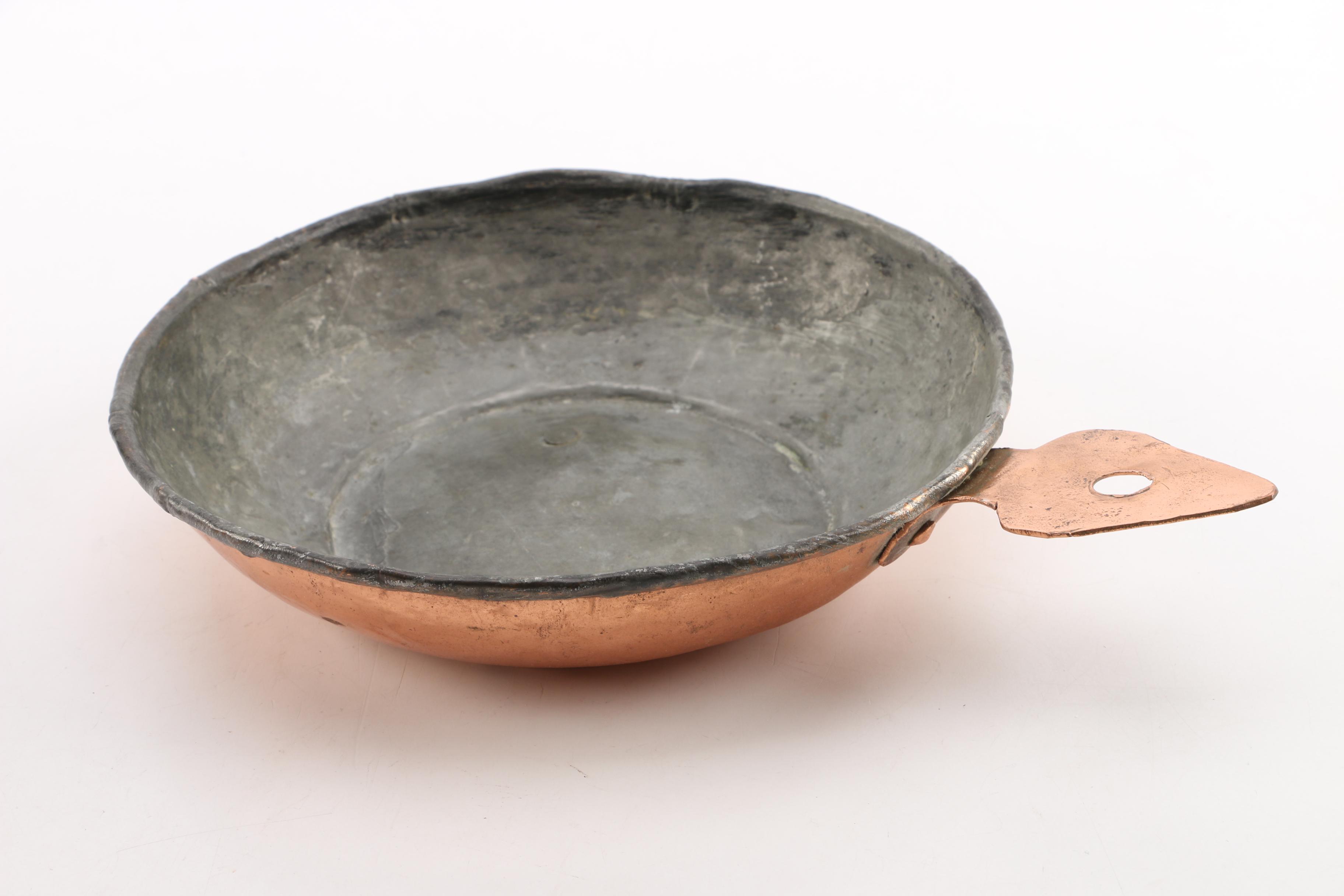 Vintage Copper Kettle and Pan