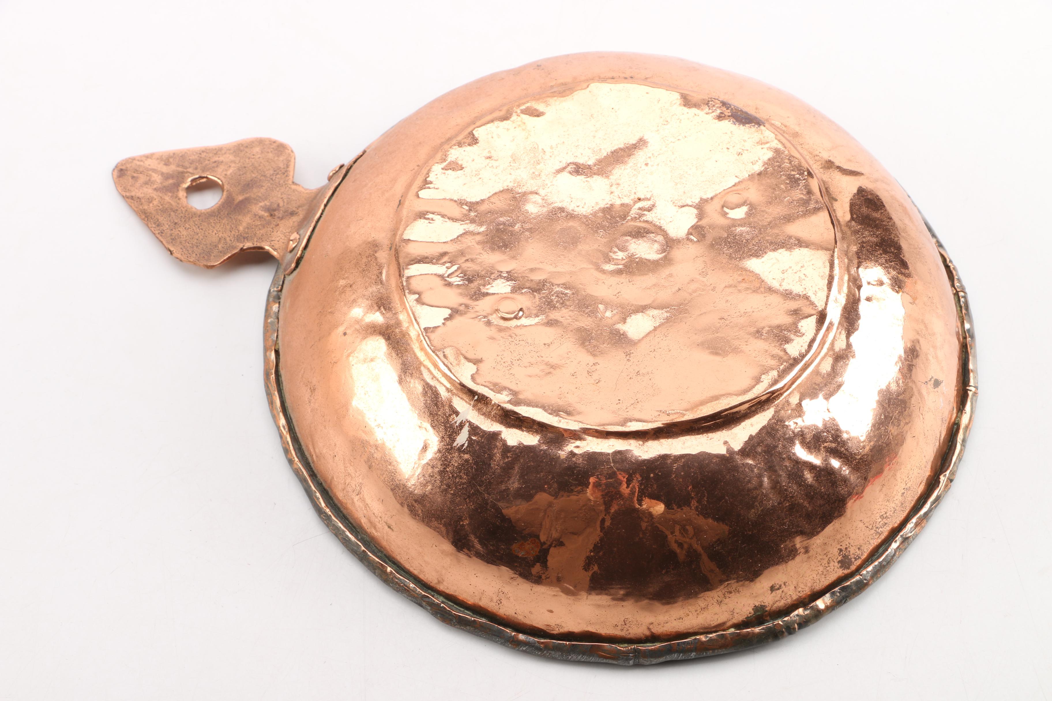 Vintage Copper Kettle and Pan