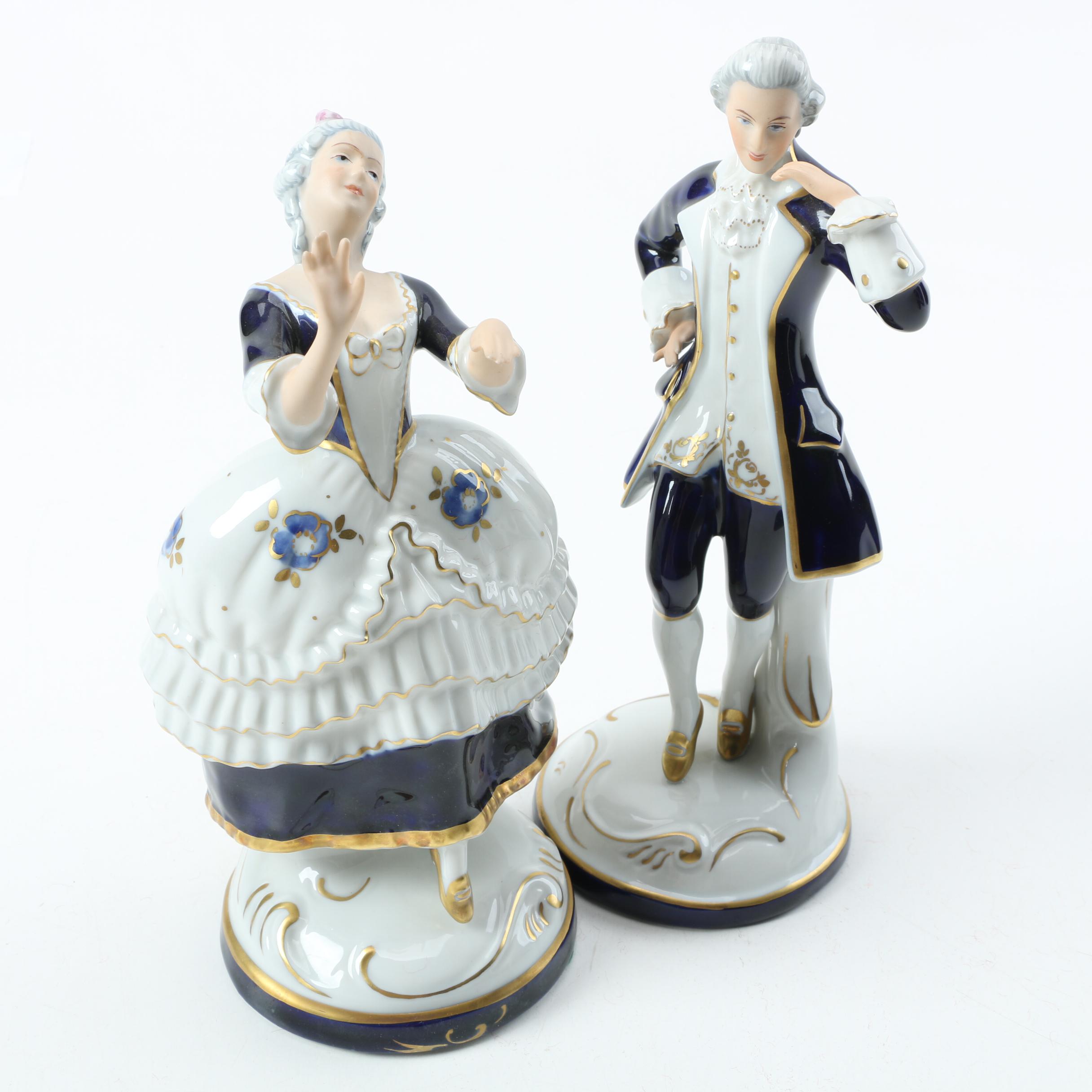 Vintage Royal Dux  Porcelain Figurines
