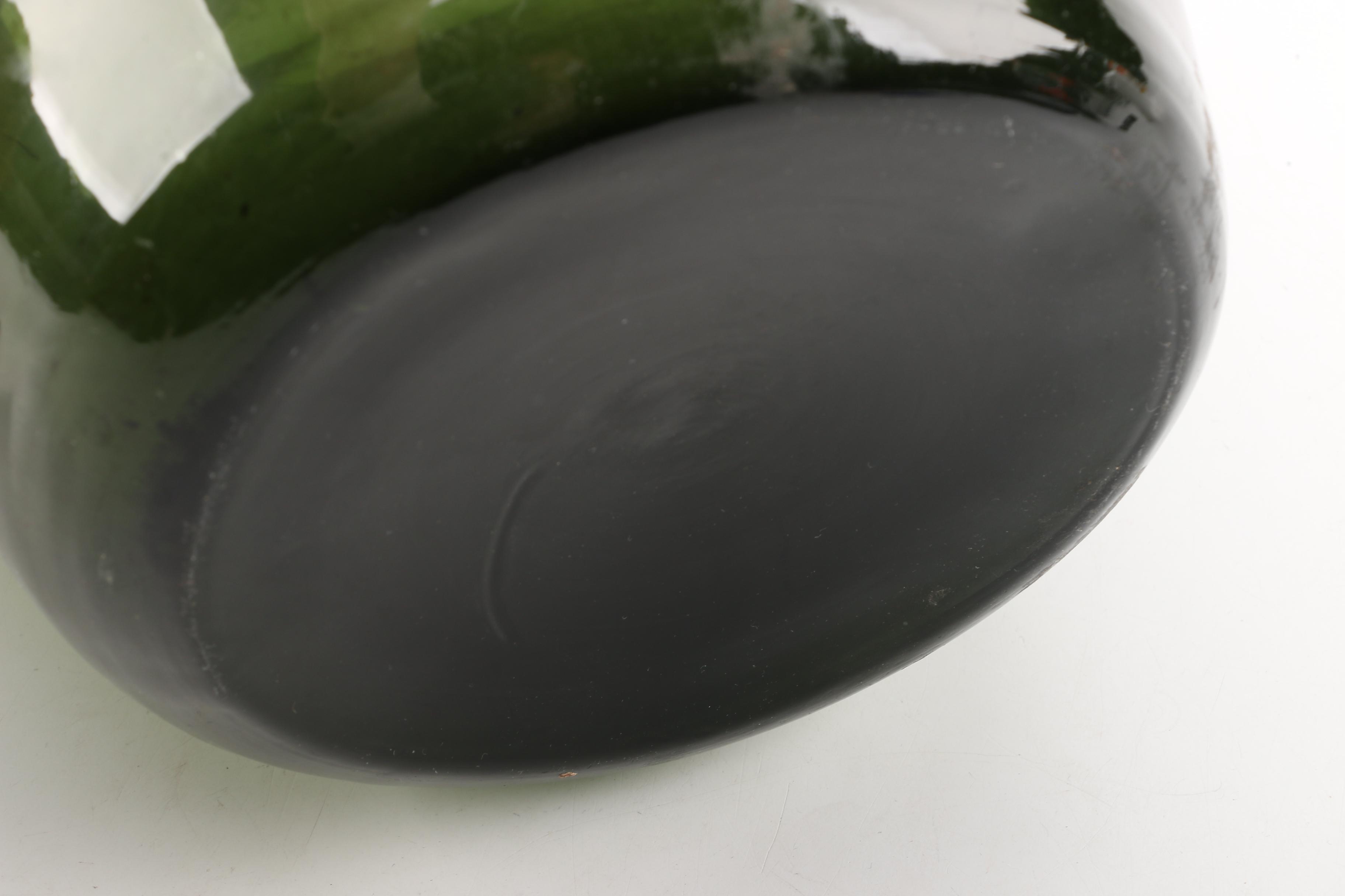 PRIORITY-Sauvion Cognac Green Bottle and Bottle with Wicker Cover