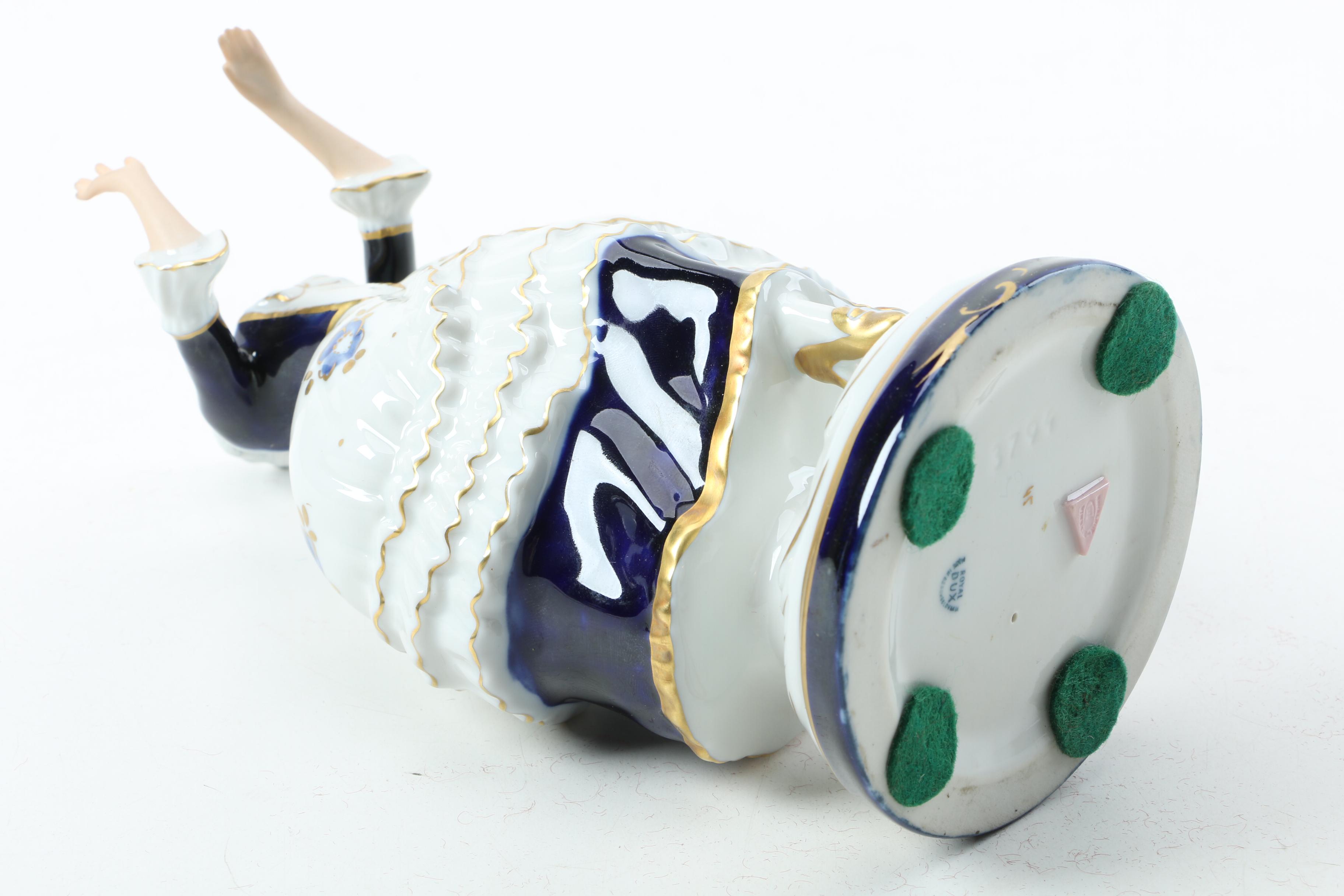 Vintage Royal Dux  Porcelain Figurines