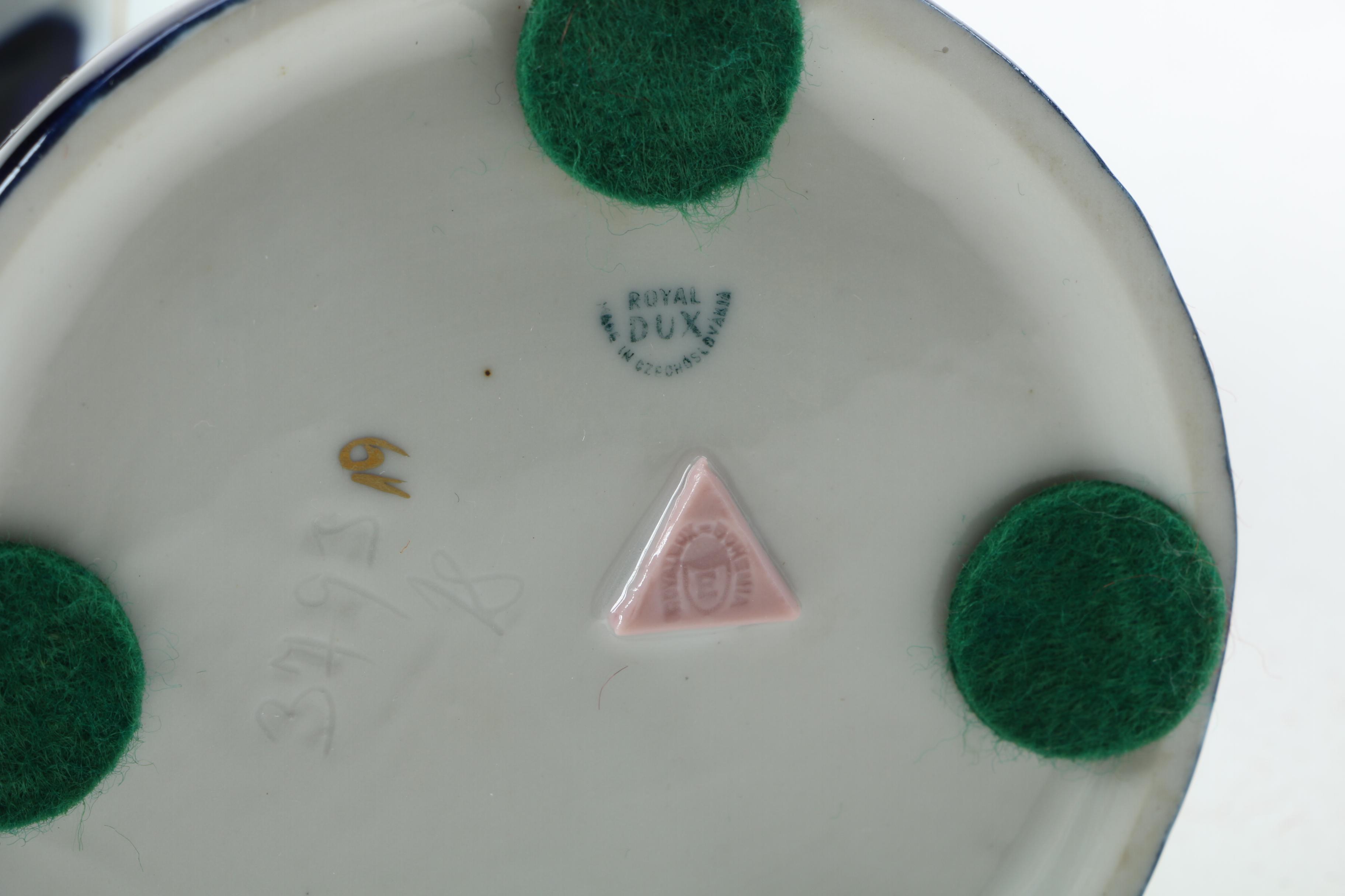 Vintage Royal Dux  Porcelain Figurines