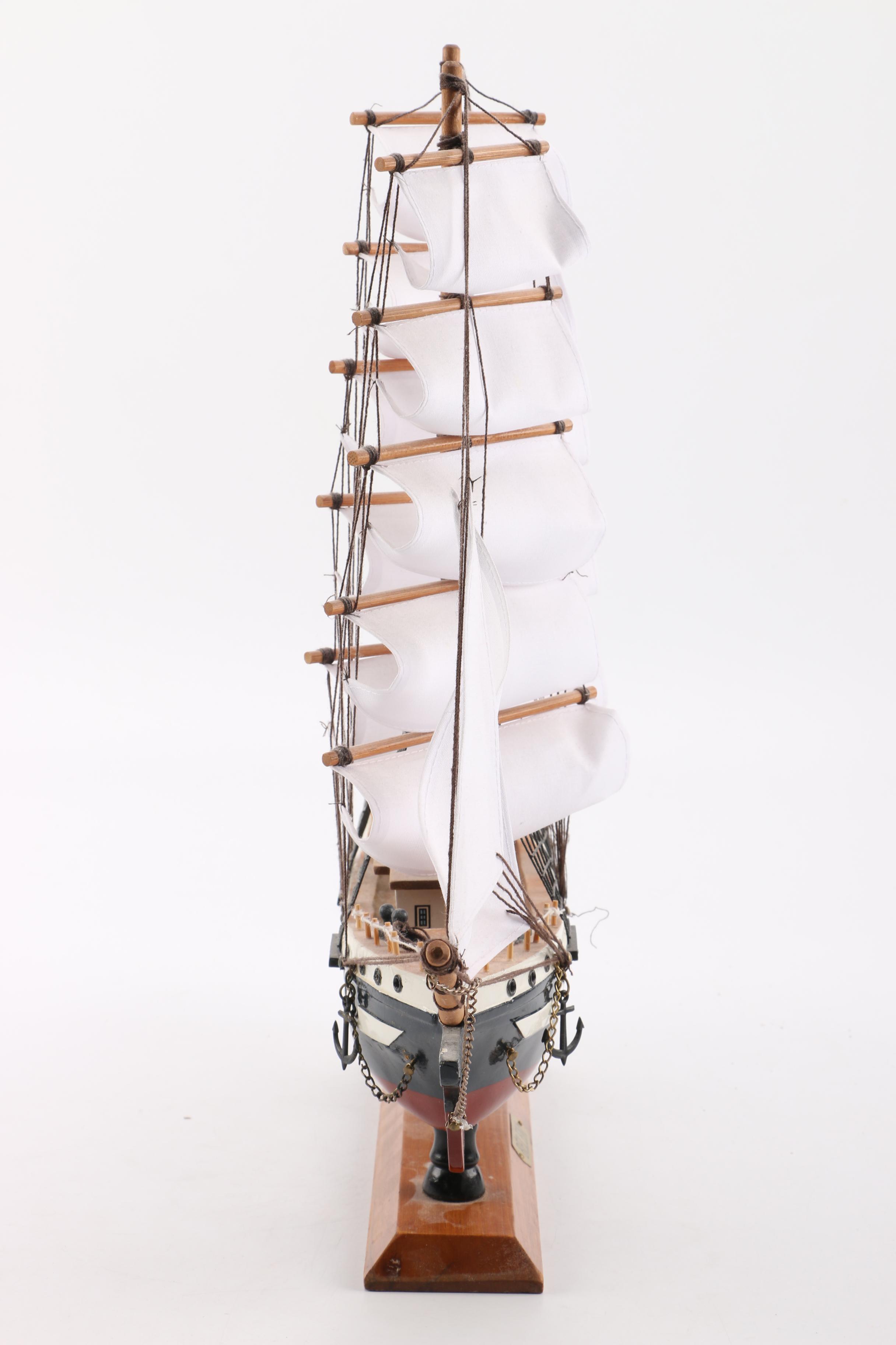 French Sailing Ship "Belem" Model