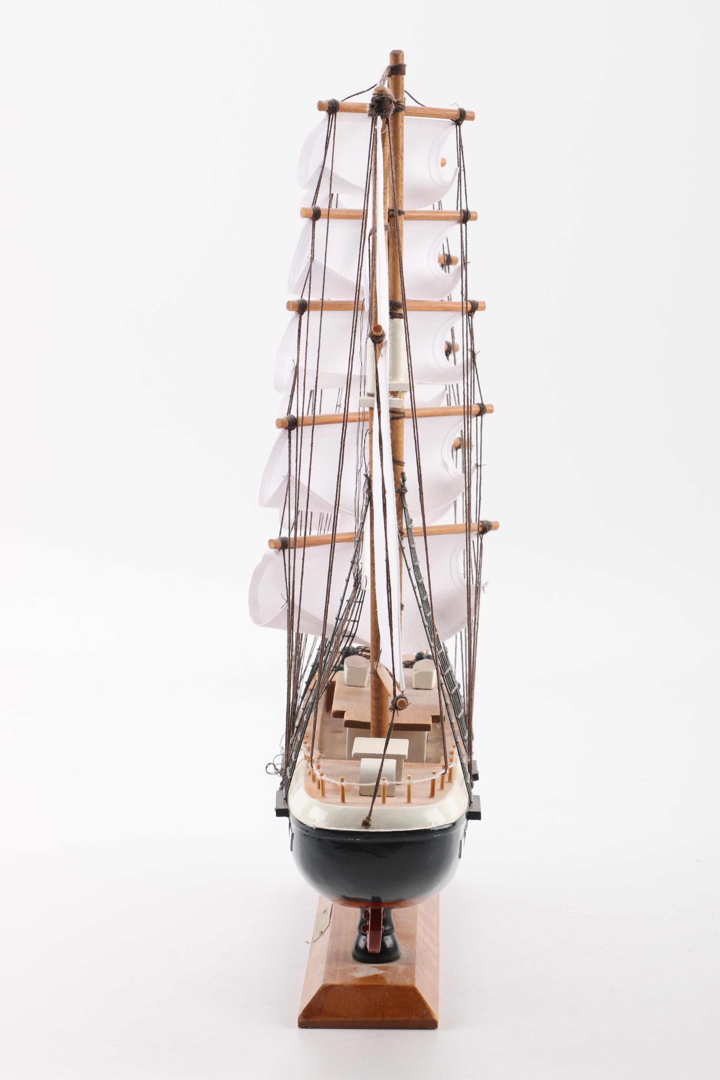 French Sailing Ship "Belem" Model