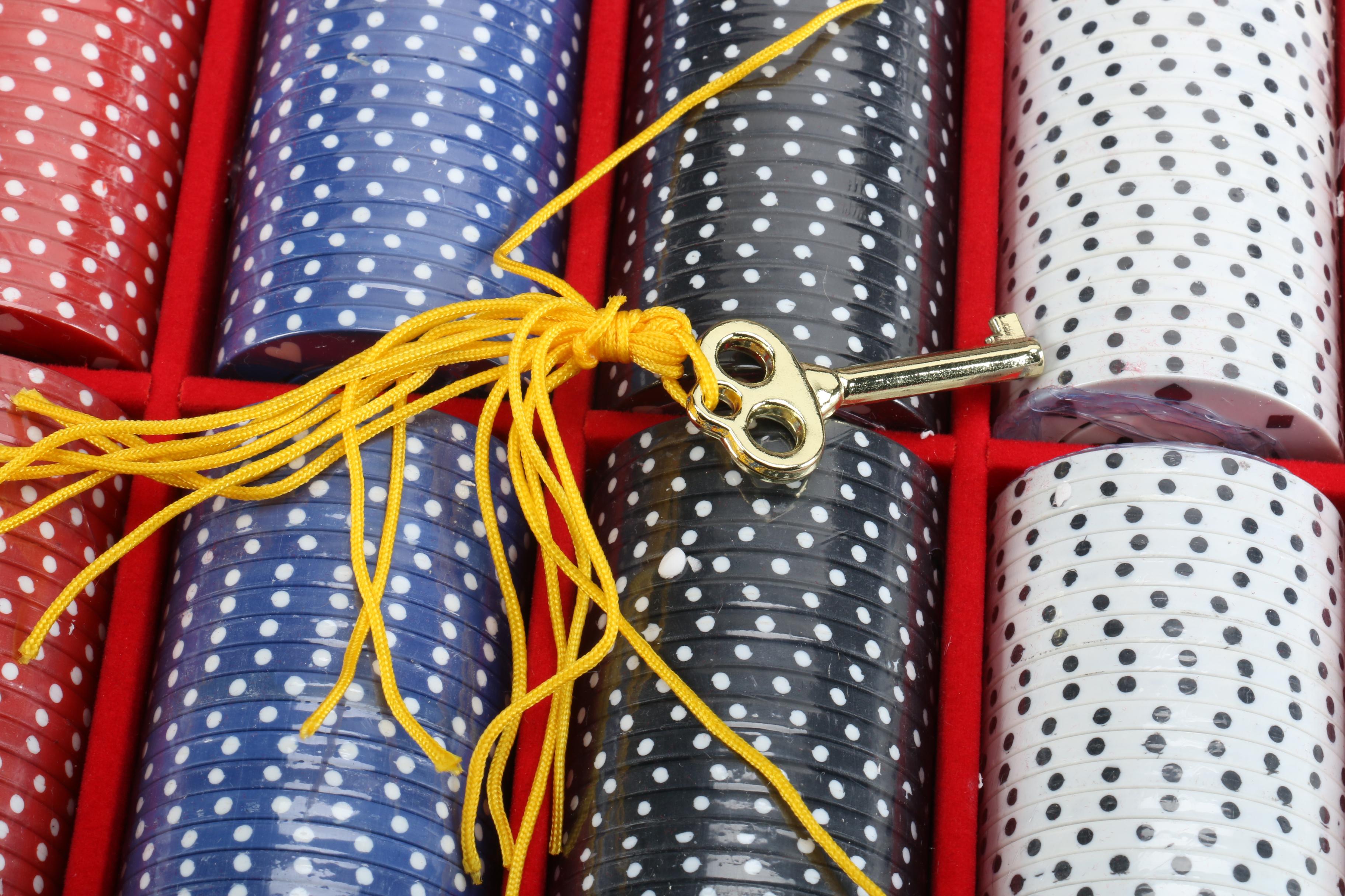 U.S. Marine Corps Poker Set