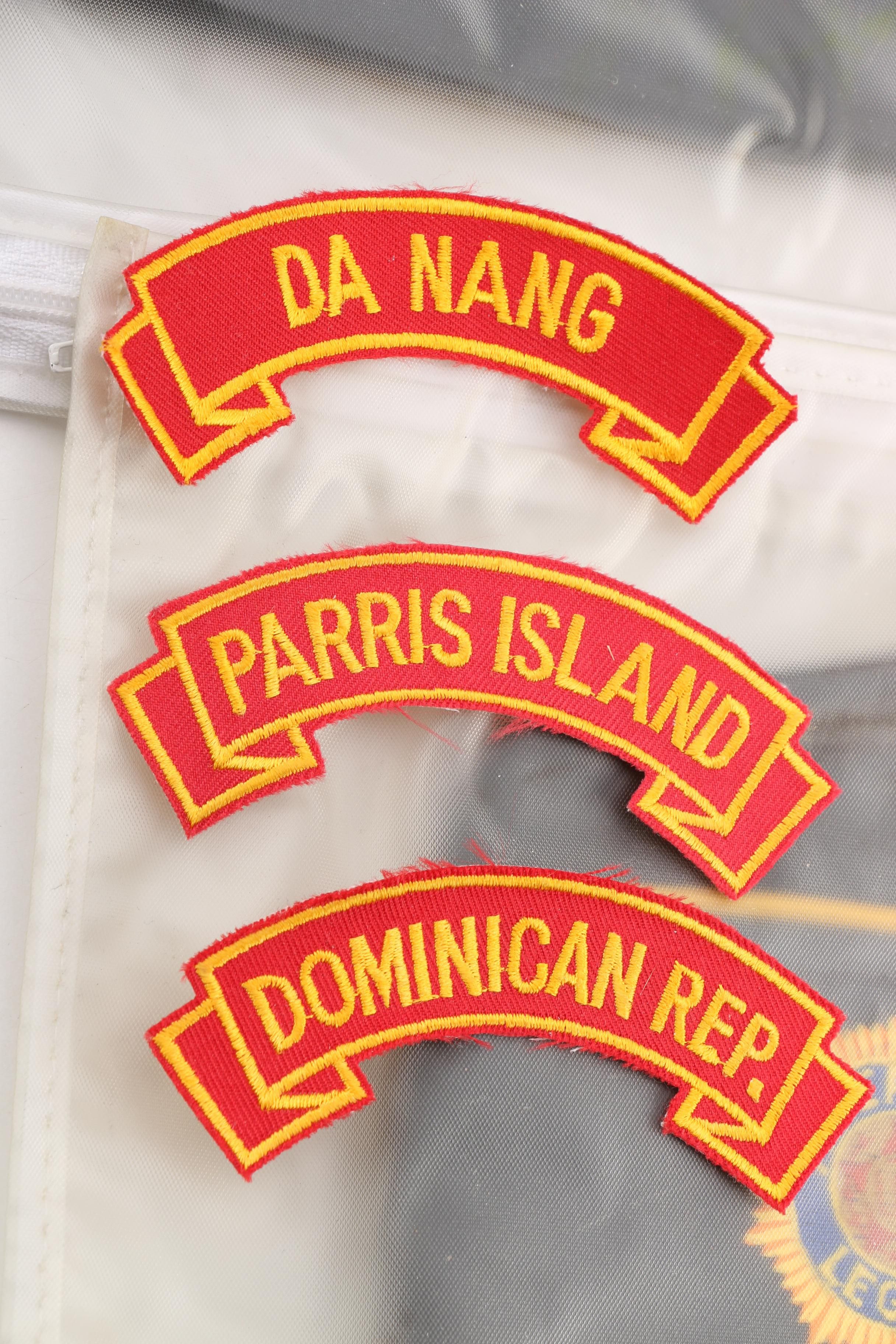 Military Medals, Patches, and American Legion Uniform Caps