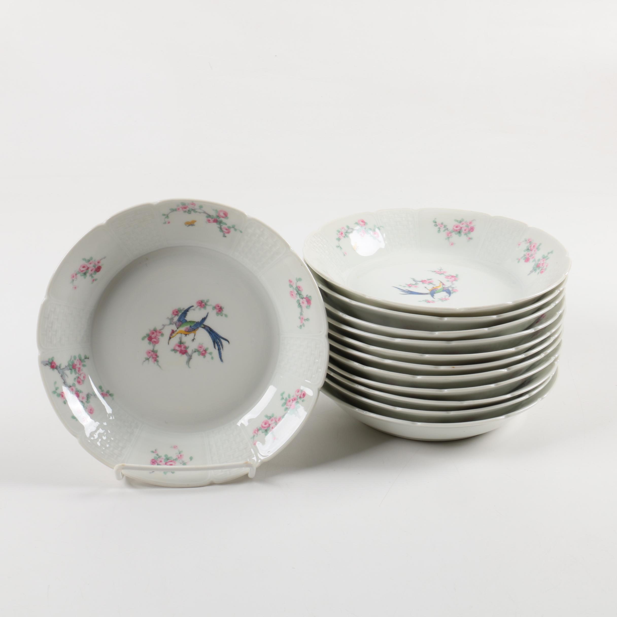 Antique Limoges Porcelain Tableware