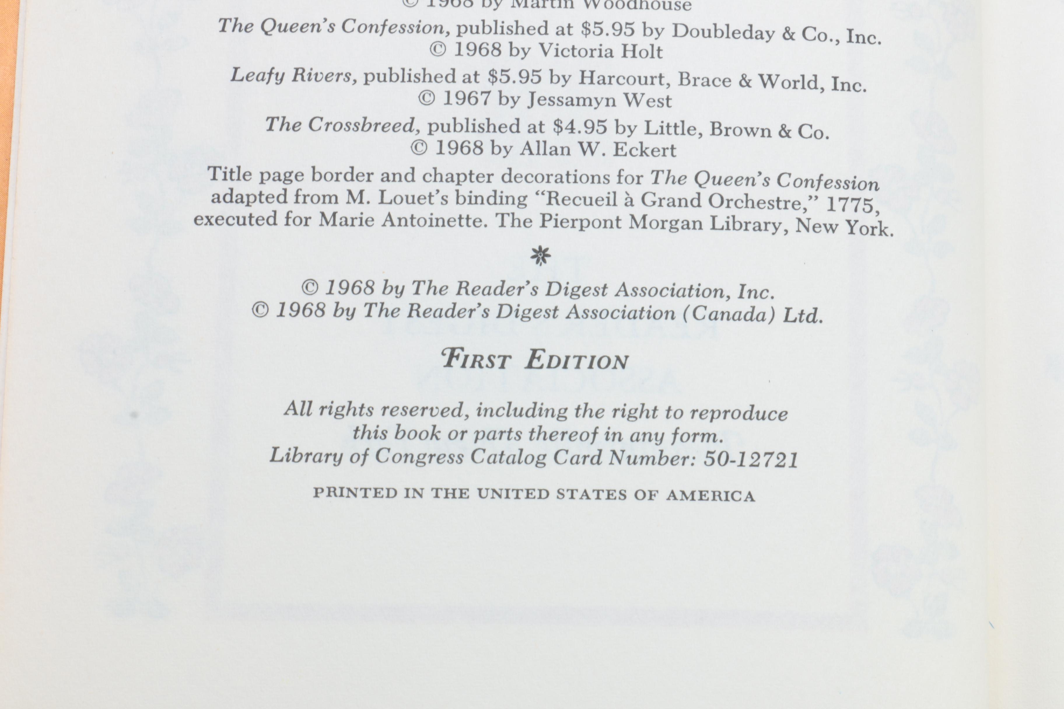 "Reader's Digest Condensed Books"