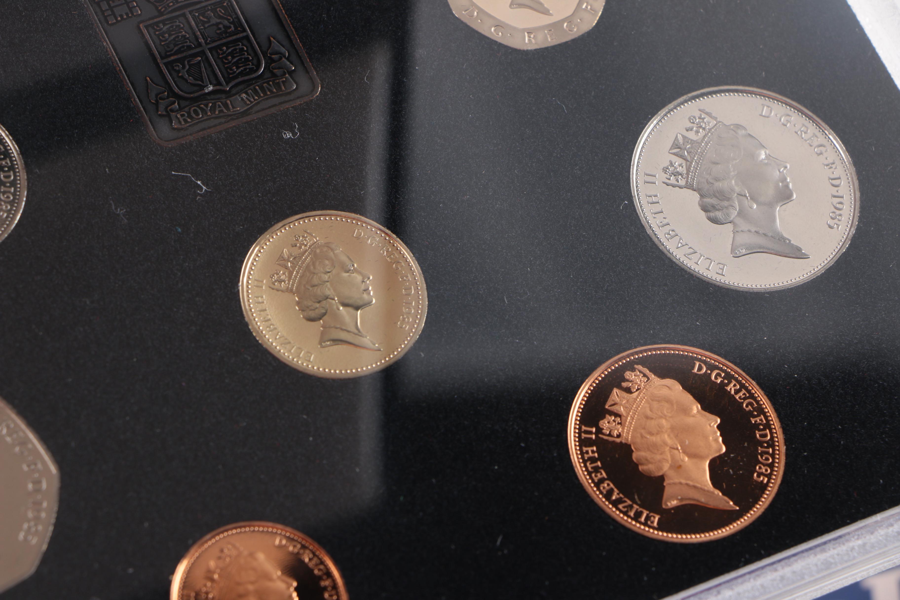 Group of British Collectible Coins and a Calculator