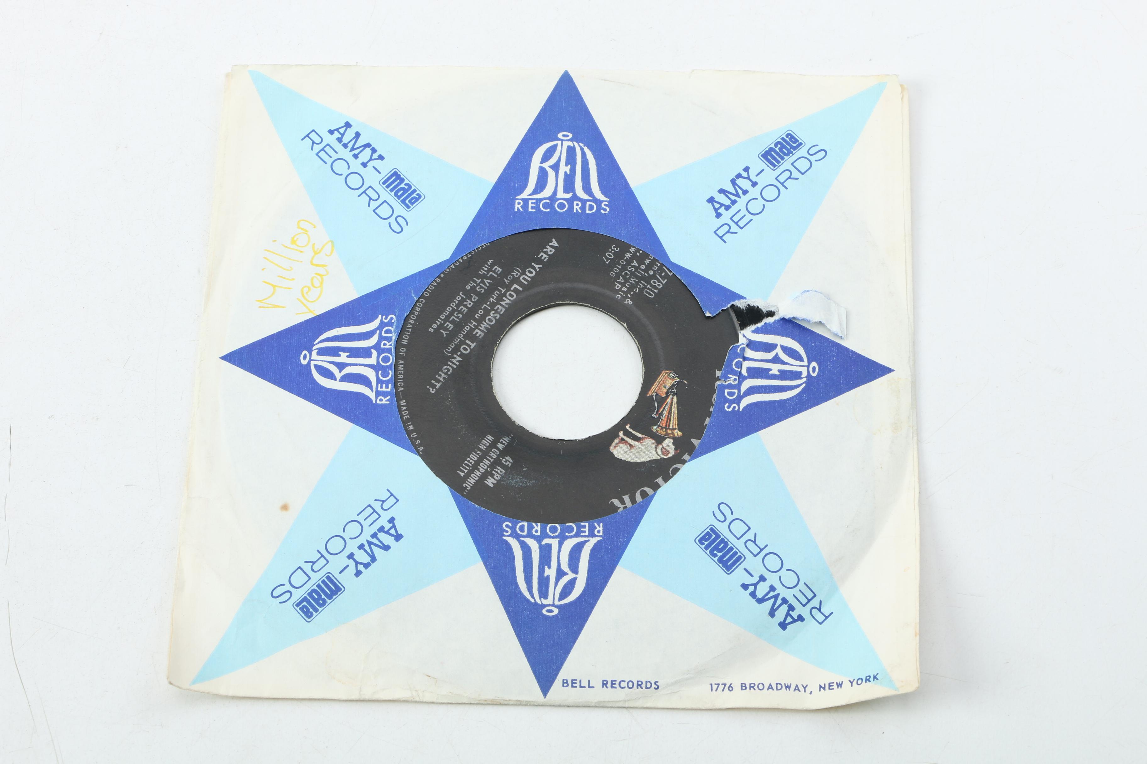 Elvis Figurine, Music Box, Record, CD and Tape Box Sets, And Other Collectibles