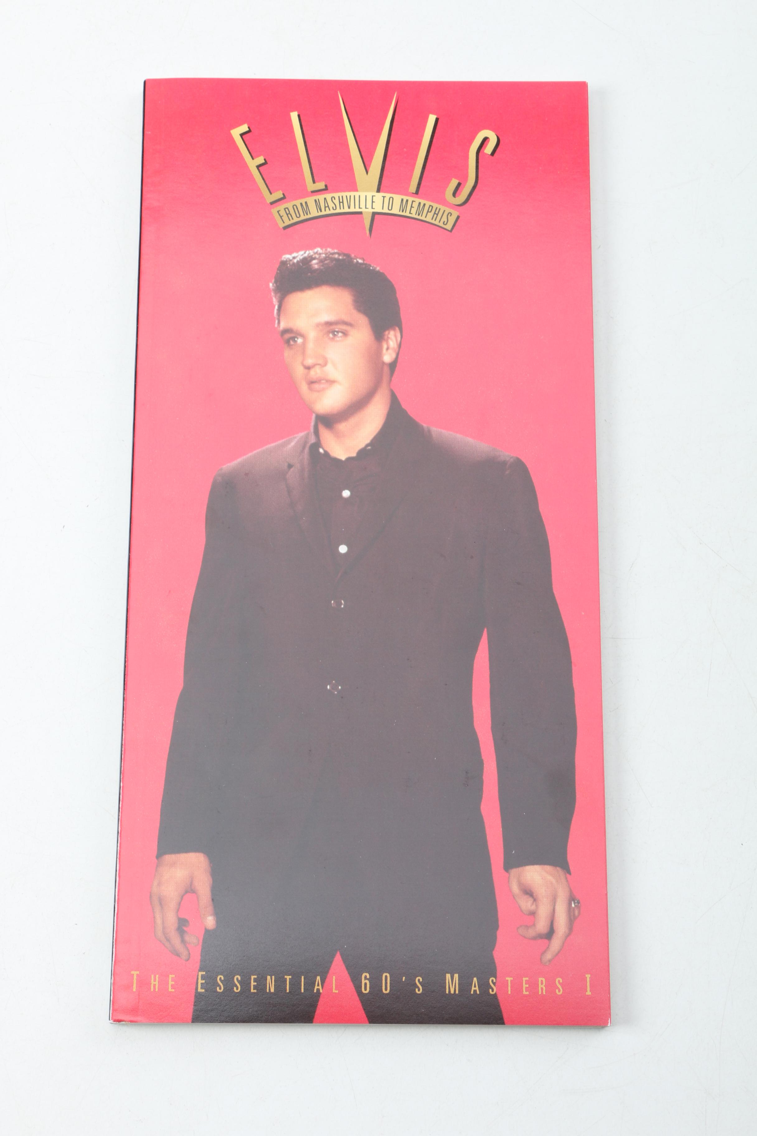 Elvis Figurine, Music Box, Record, CD and Tape Box Sets, And Other Collectibles