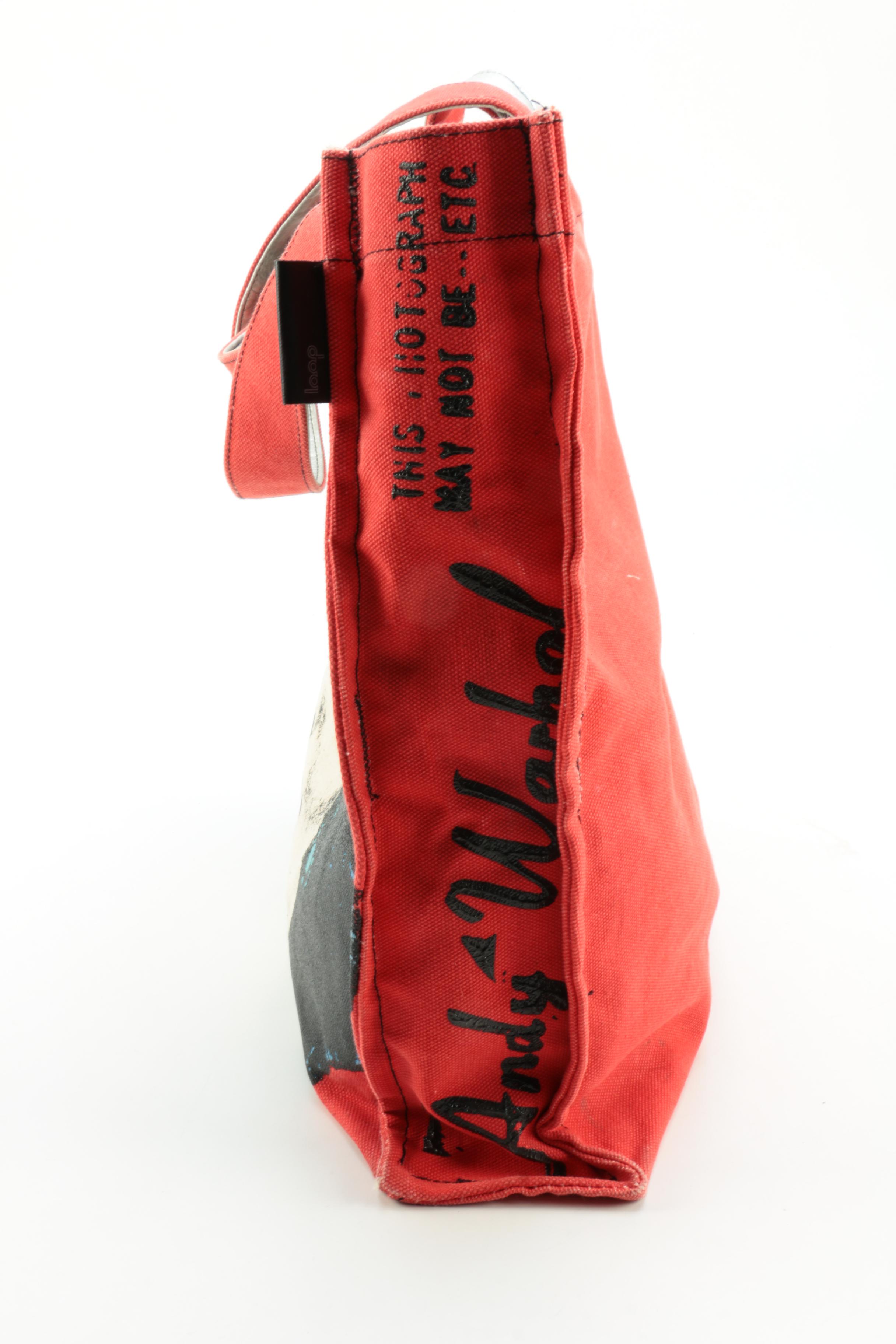 Andy Warhol Foundation After Jackie Kennedy Canvas Tote