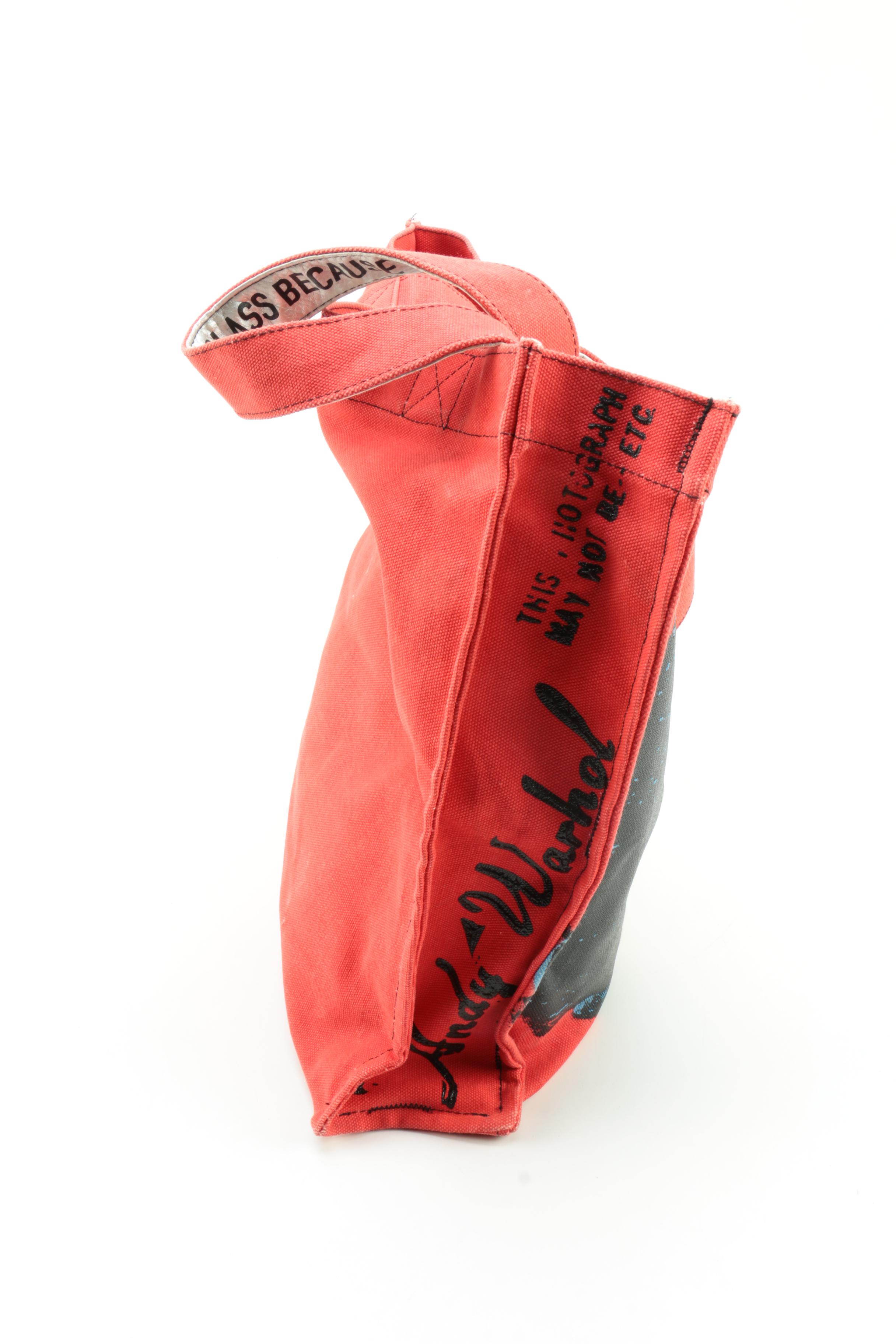 Andy Warhol Foundation After Jackie Kennedy Canvas Tote