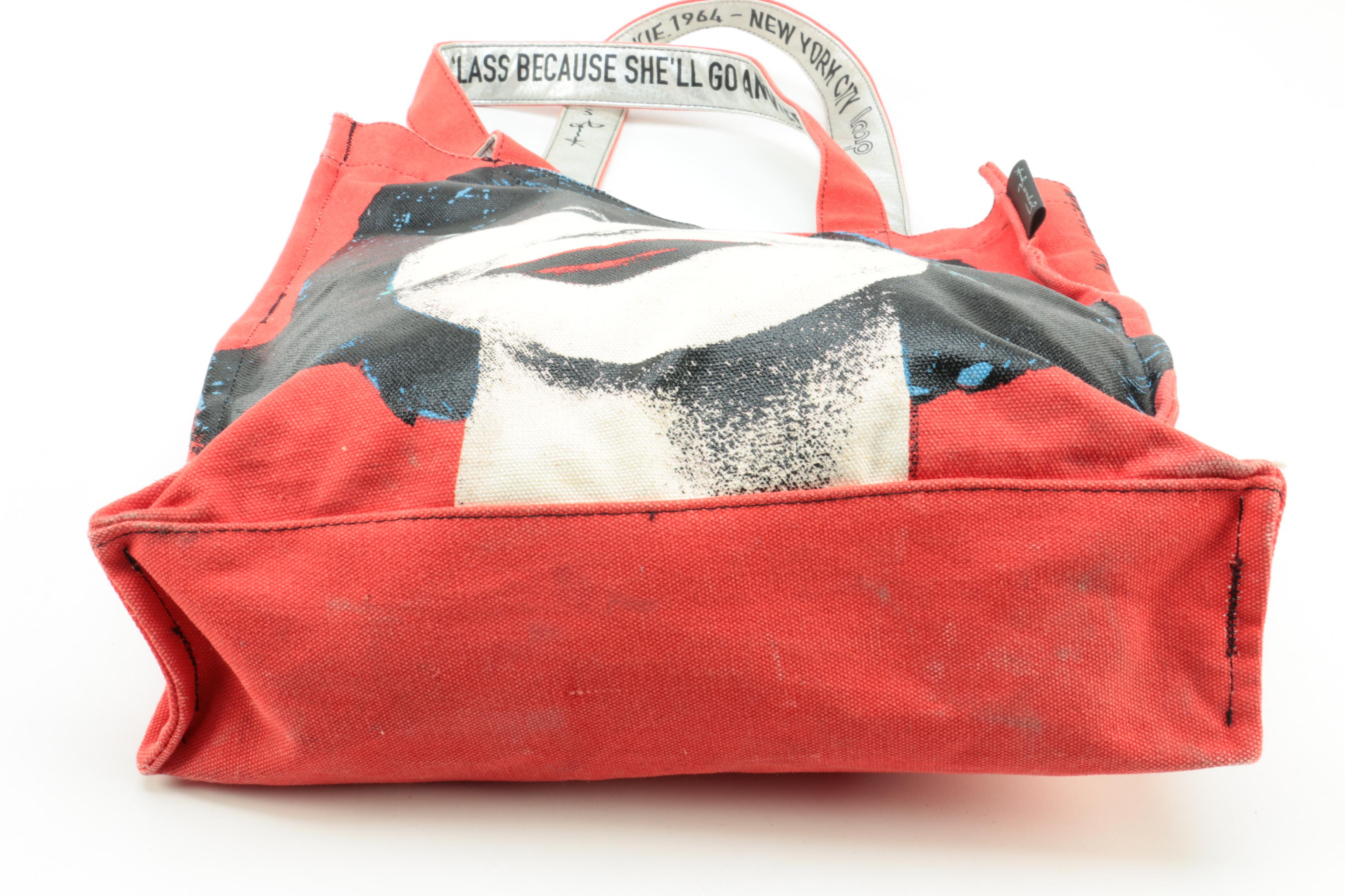 Andy Warhol Foundation After Jackie Kennedy Canvas Tote