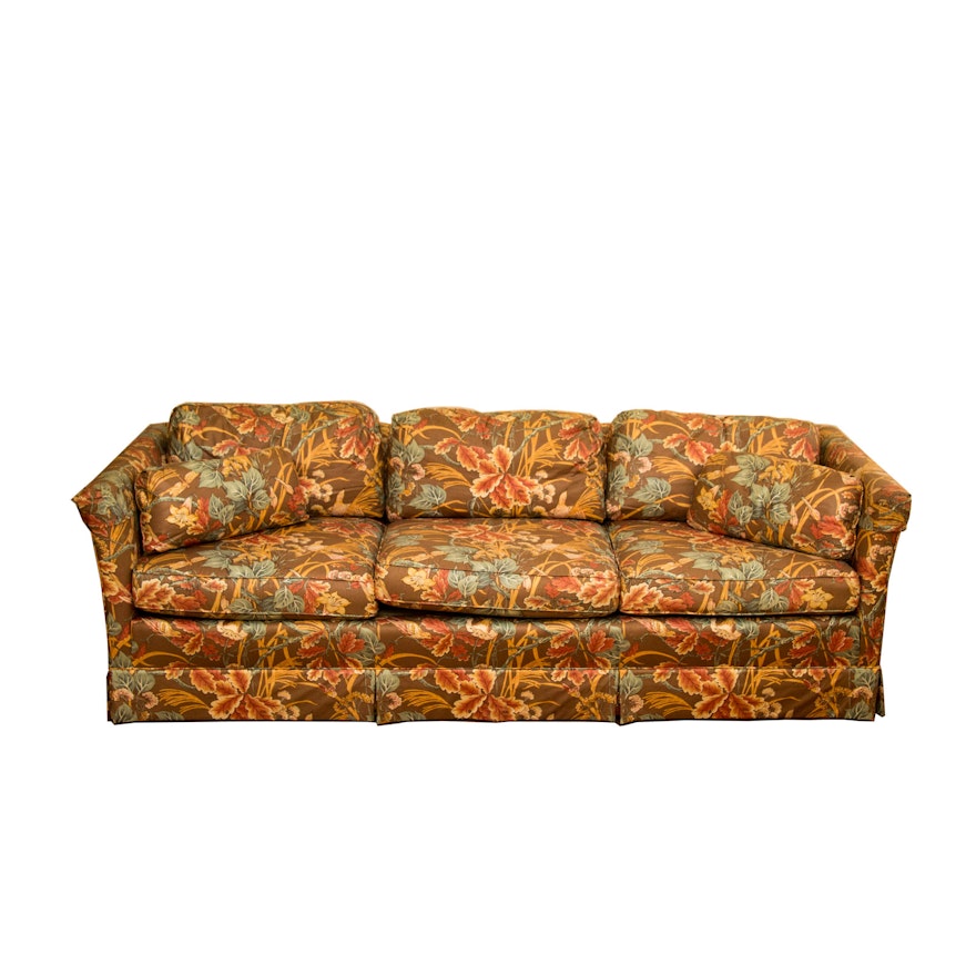 Henredon Upholstered Floral Couch