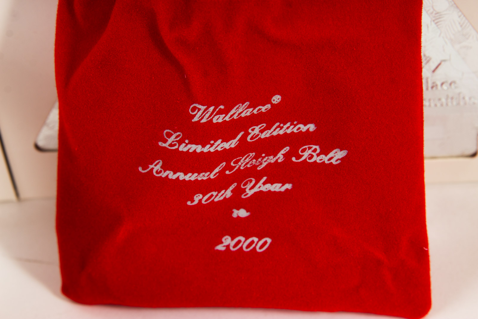 Eight Wallace Silversmiths Annual Christmas Sleigh Bells