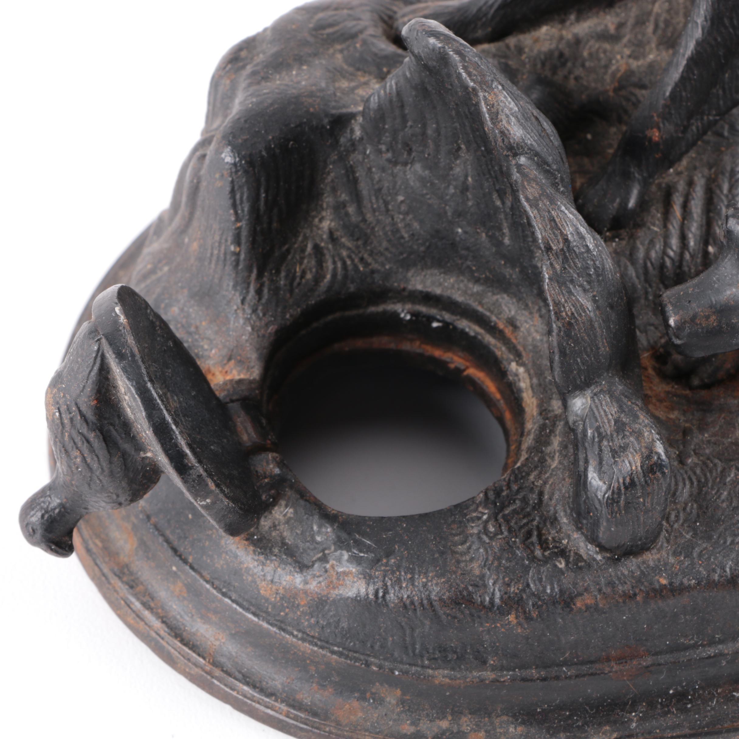 1959 Kacan Metal Sculpture of Dogs