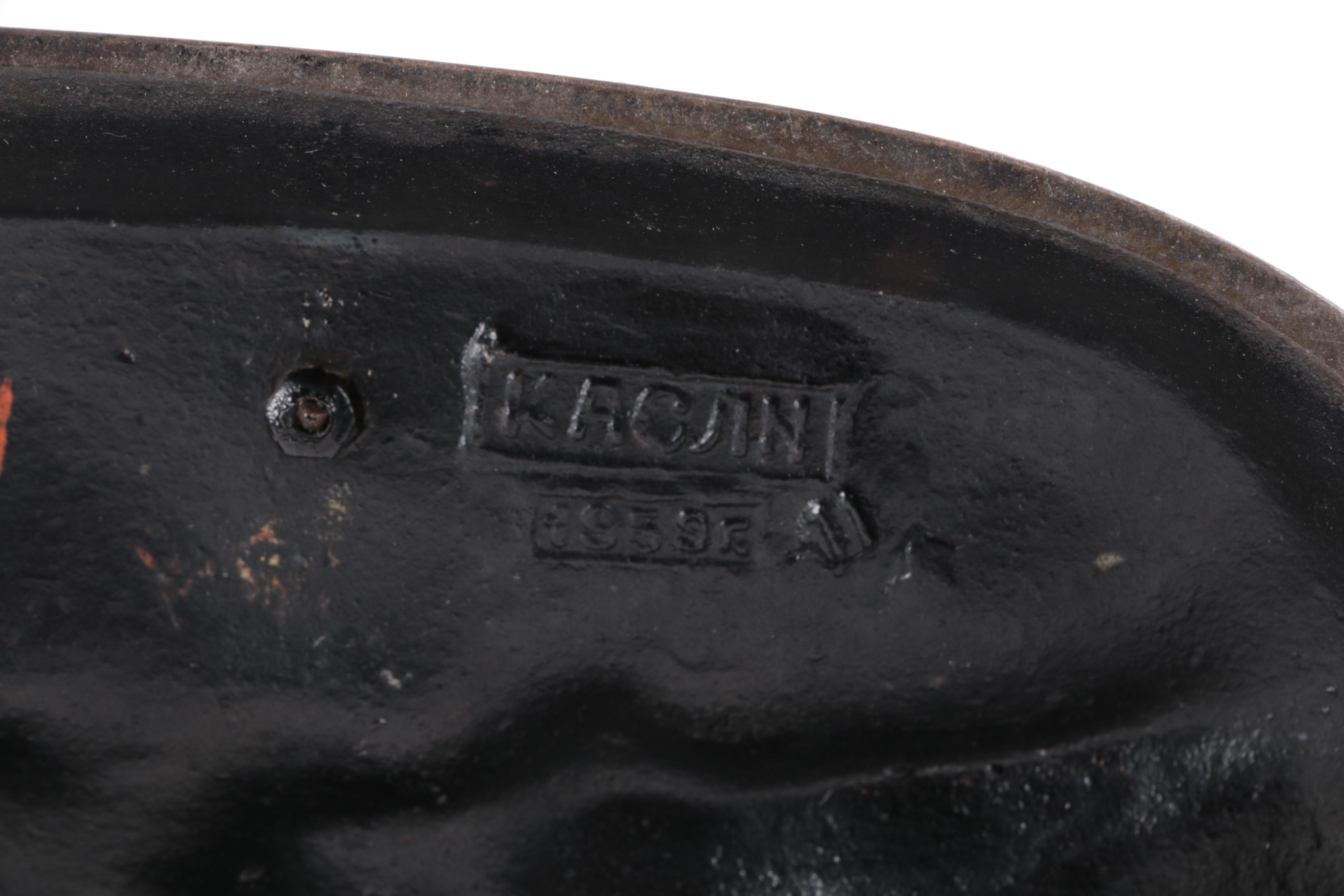 1959 Kacan Metal Sculpture of Dogs