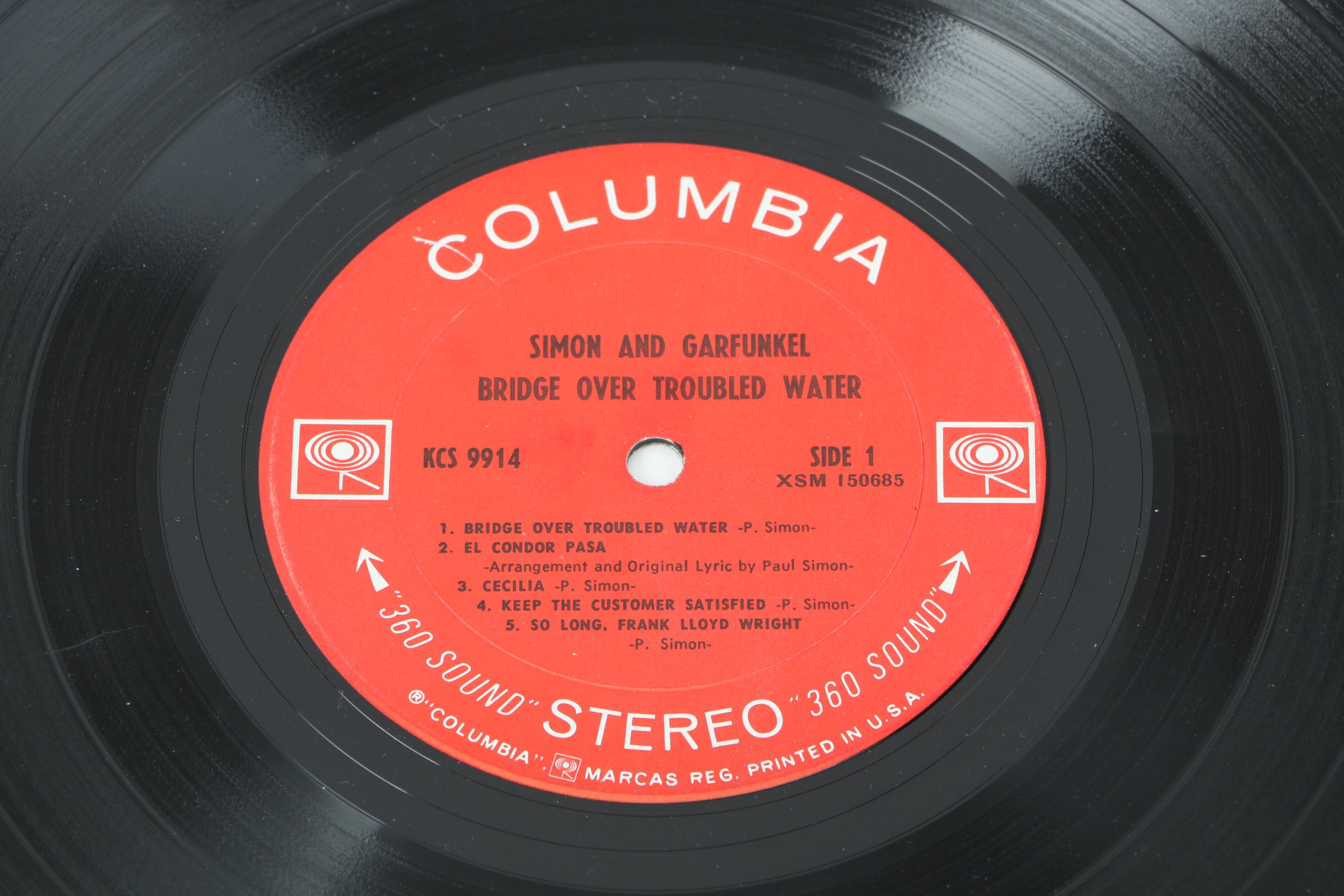 Simon and Garfunkel "Bridge Over Troubled Water" Record