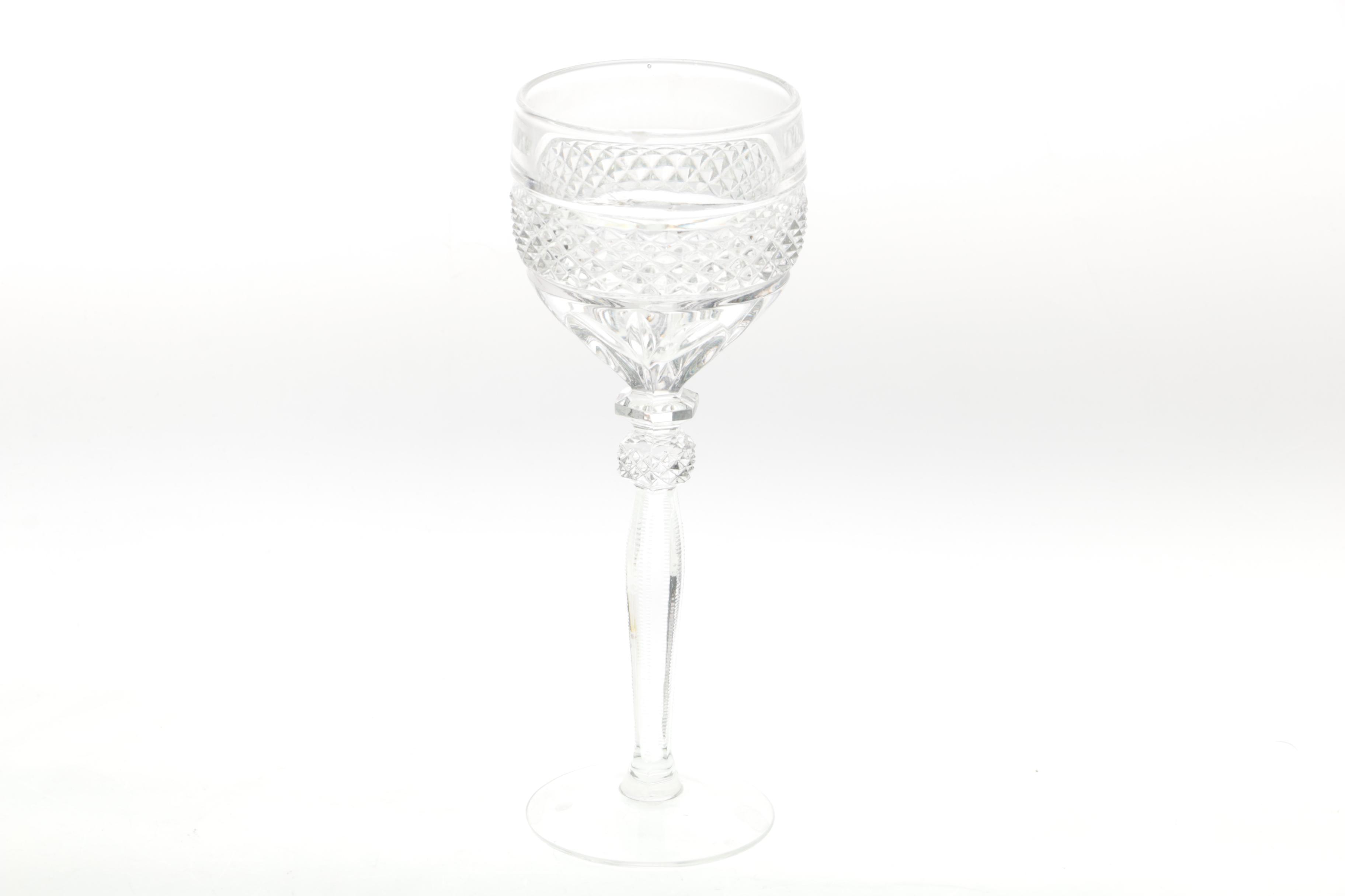 Collection of Crystal Stemware
