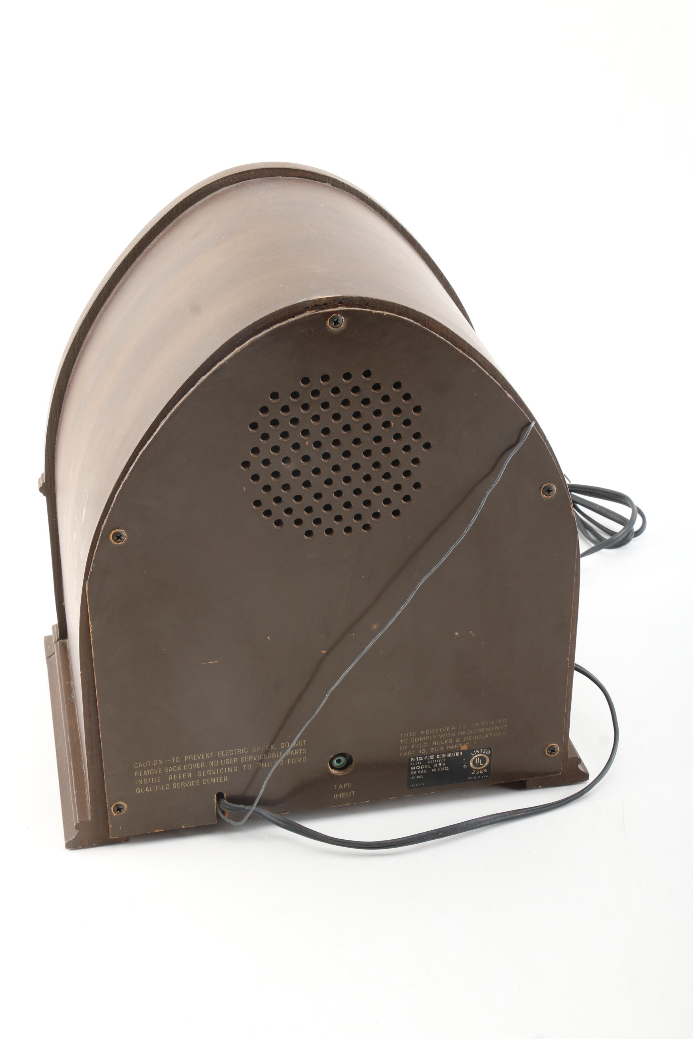 Vintage Philco Limited Edition Reproduction Cathedral Radio