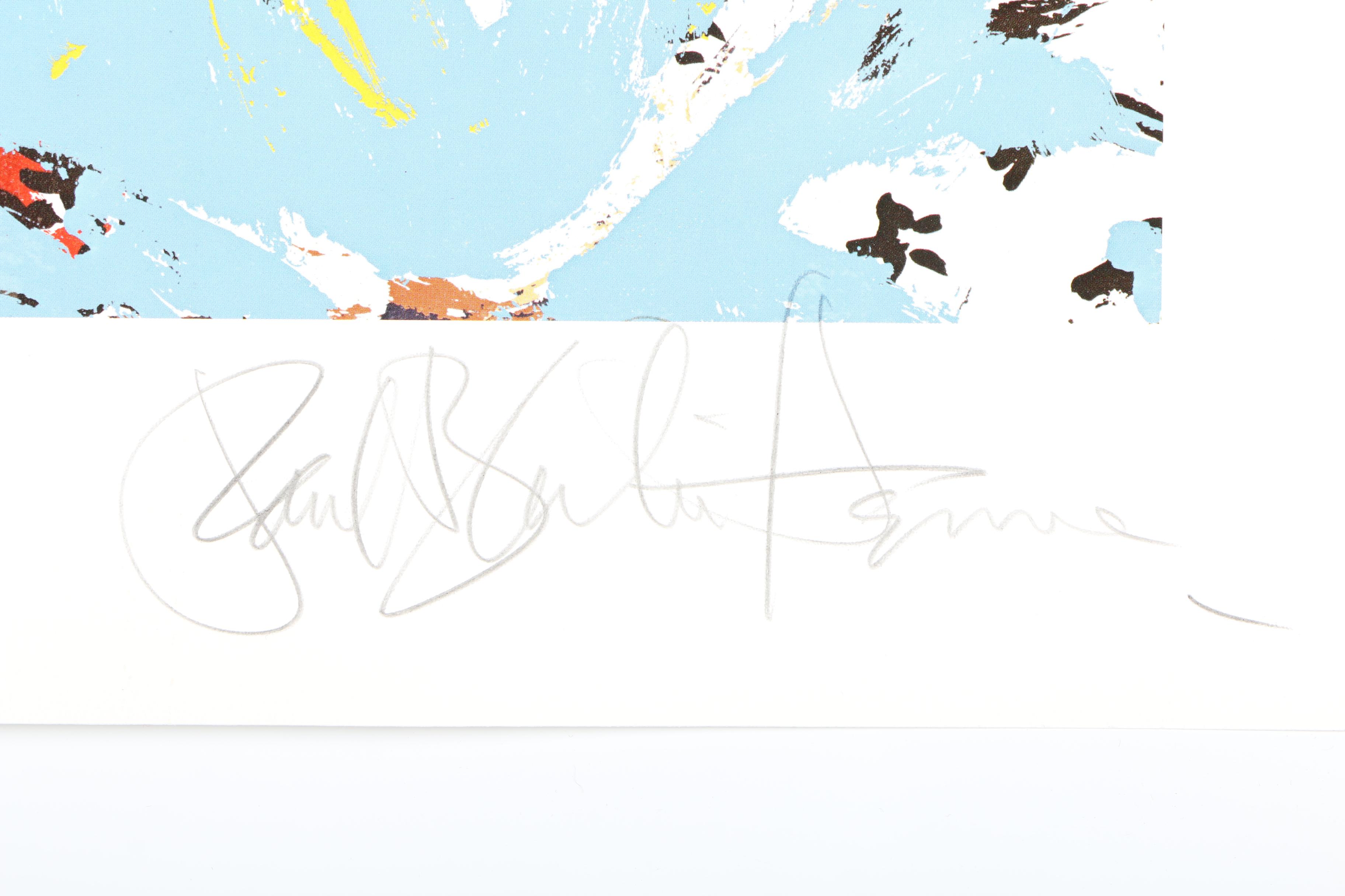 Paul Blaine Henrie Limited Edition Offset Lithograph of Elvis Presley