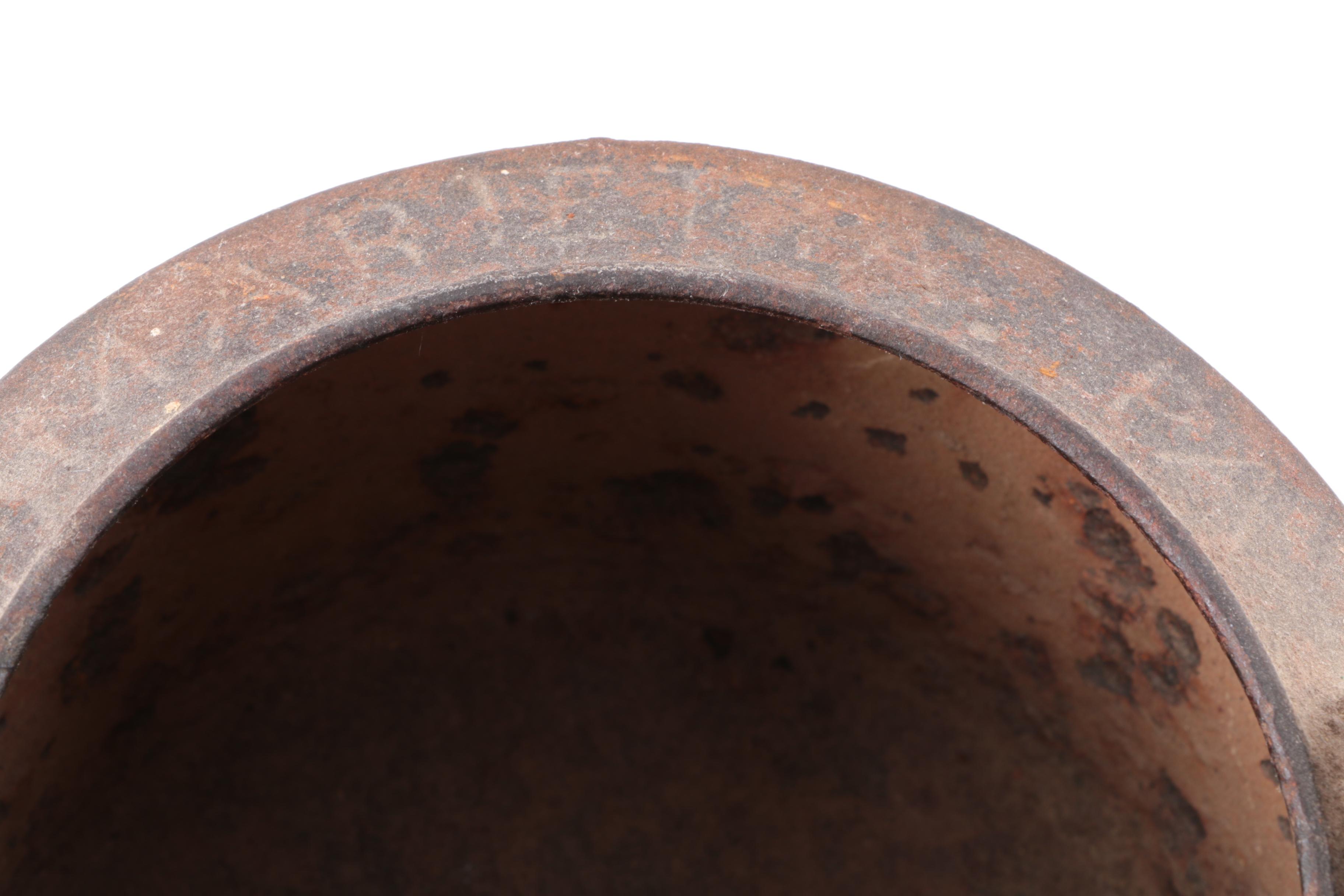 19th Century Marietta Foundry Glue Pot with Vintage Cast Iron