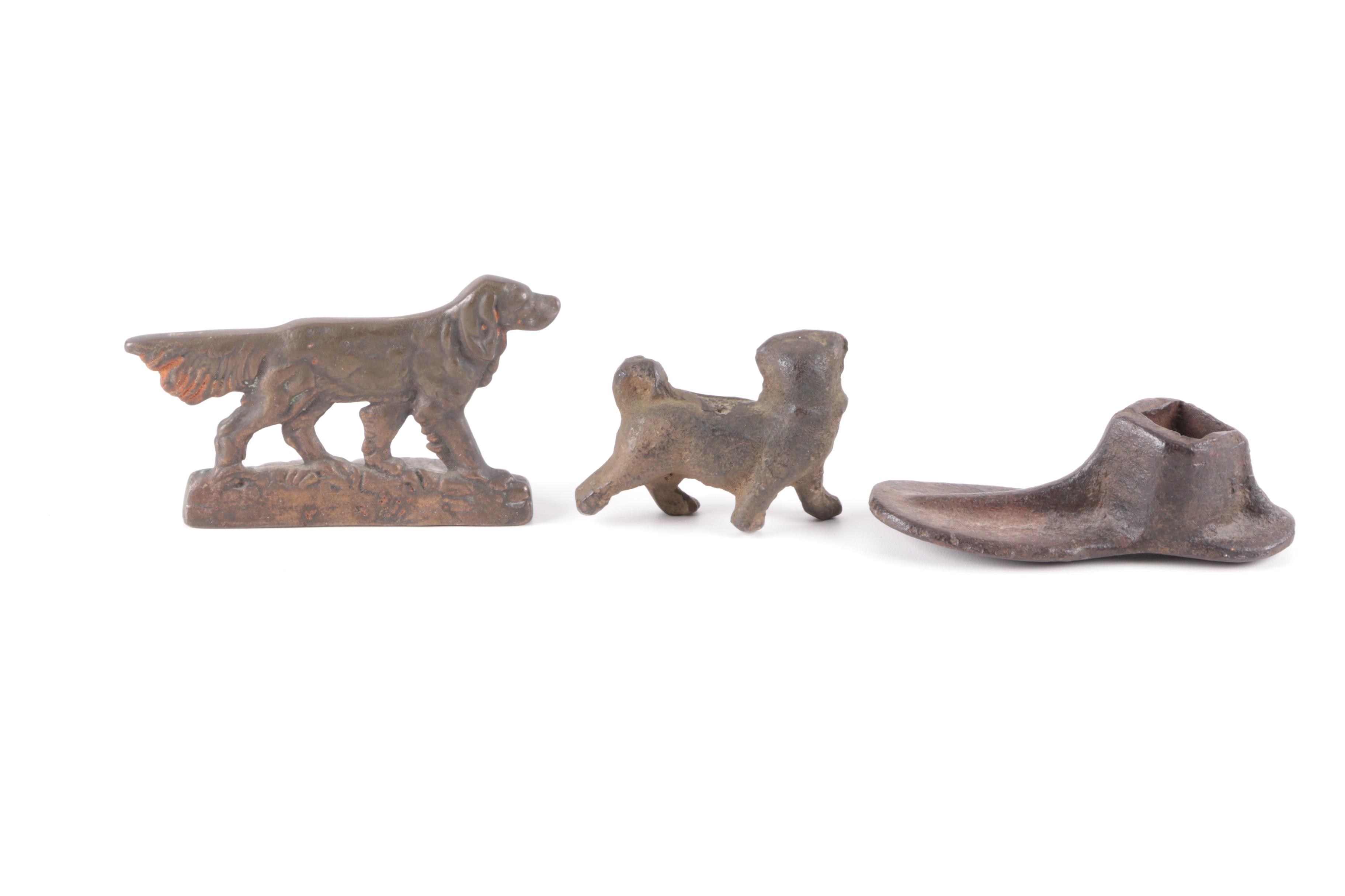 19th Century Marietta Foundry Glue Pot with Vintage Cast Iron