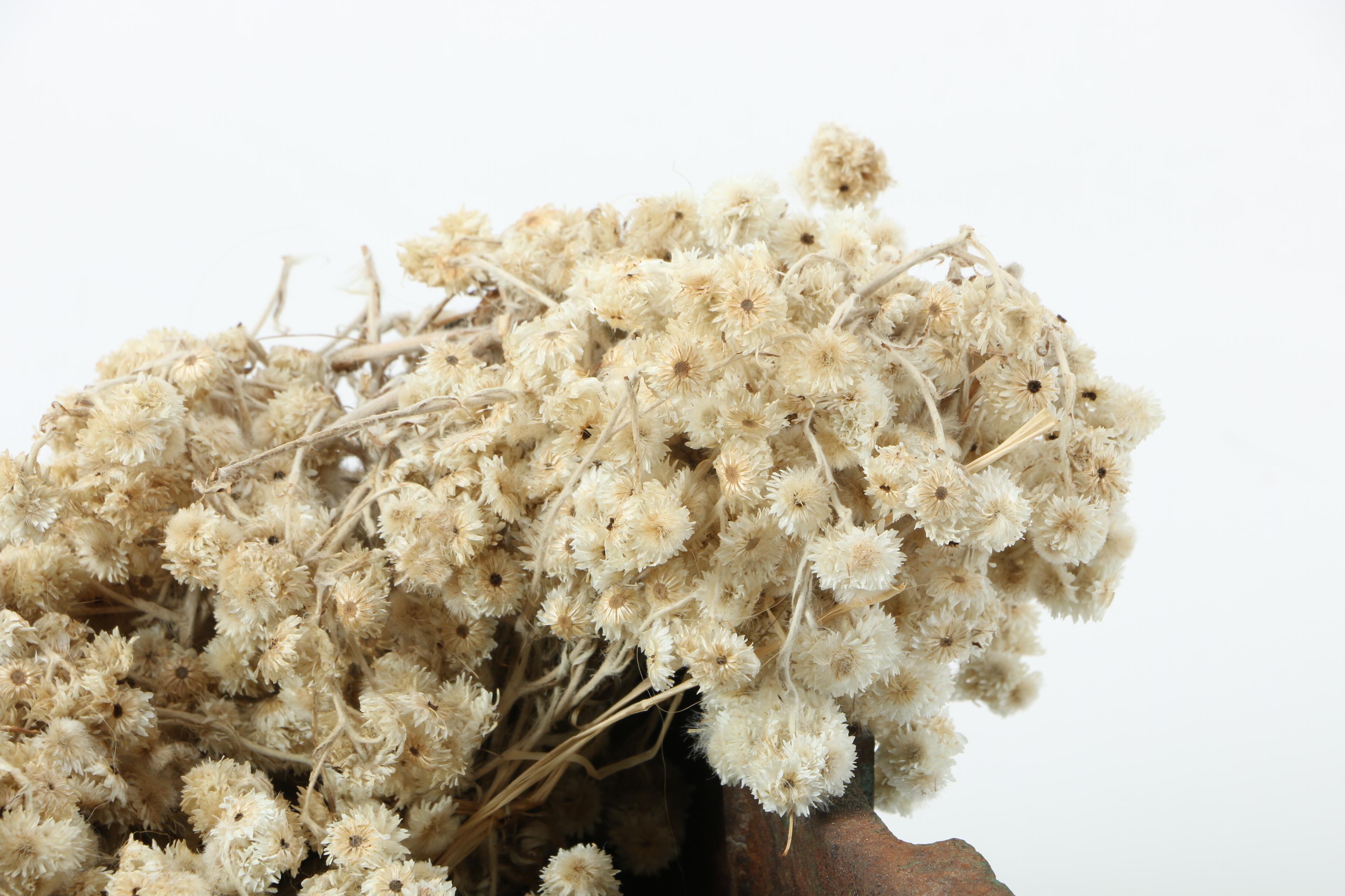 Vintage Repurposed Metal Planter with Artificial Flowers