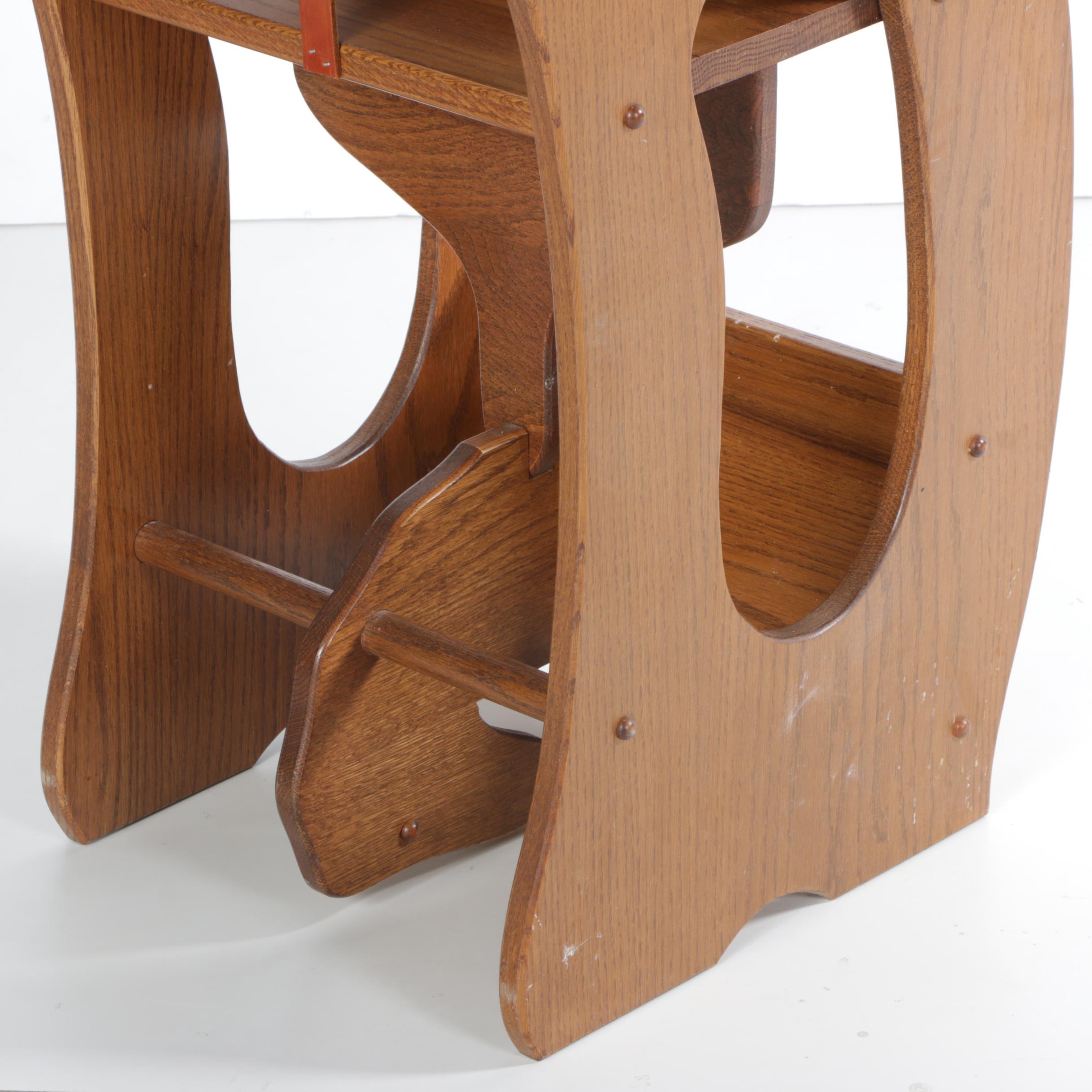 Vintage Convertible Rocking Horse High Chair