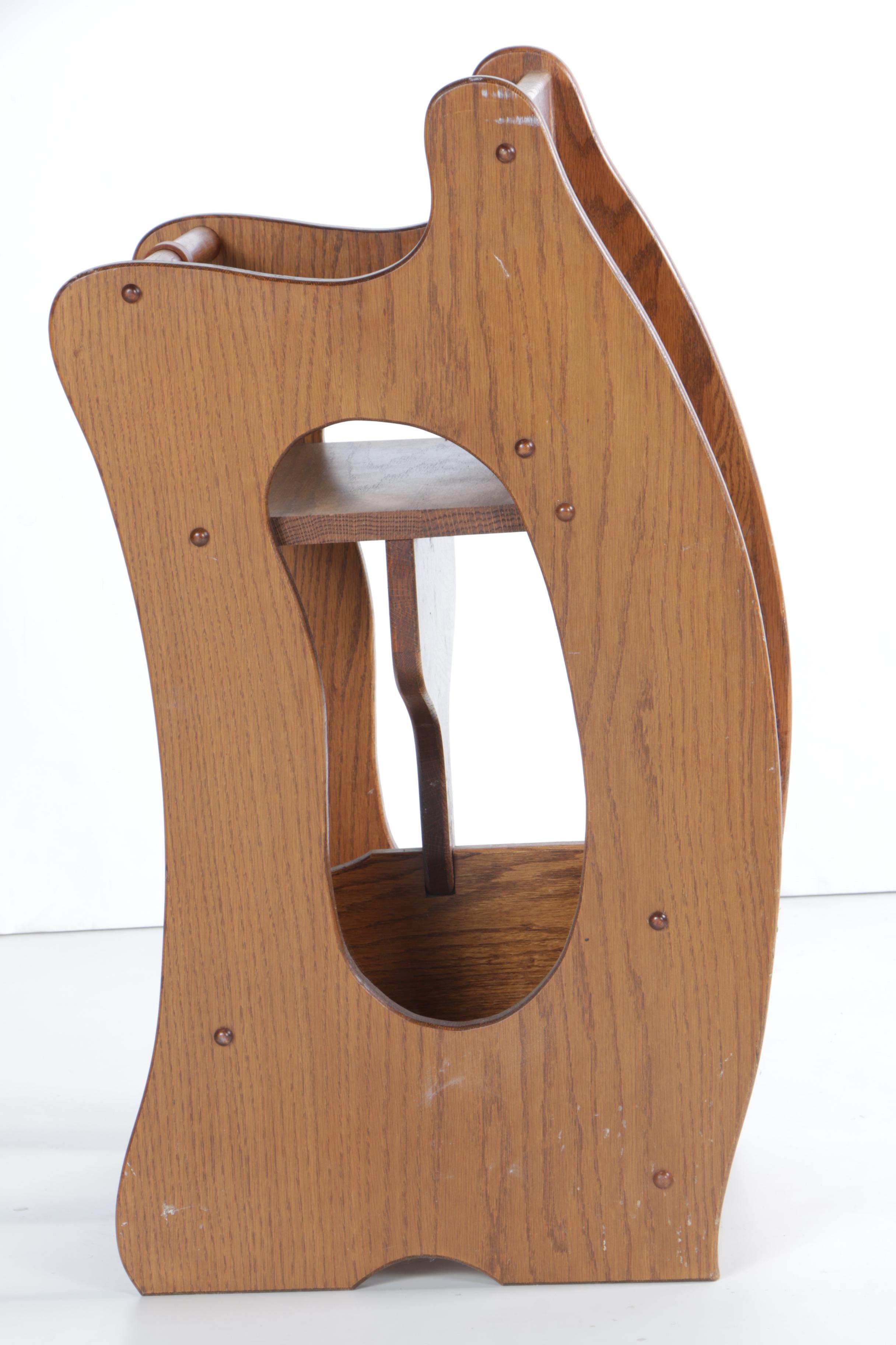 Vintage Convertible Rocking Horse High Chair