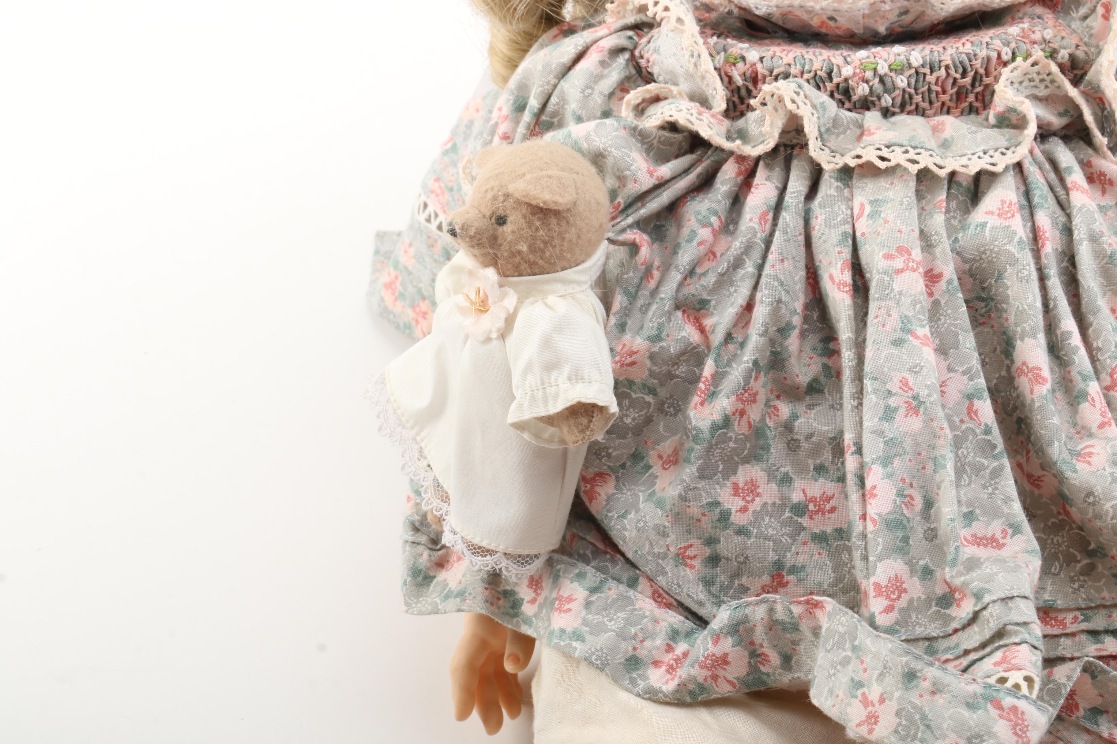 Vintage Signed Vinyl Dolls Featuring "Little Angel" by Lee Middleton