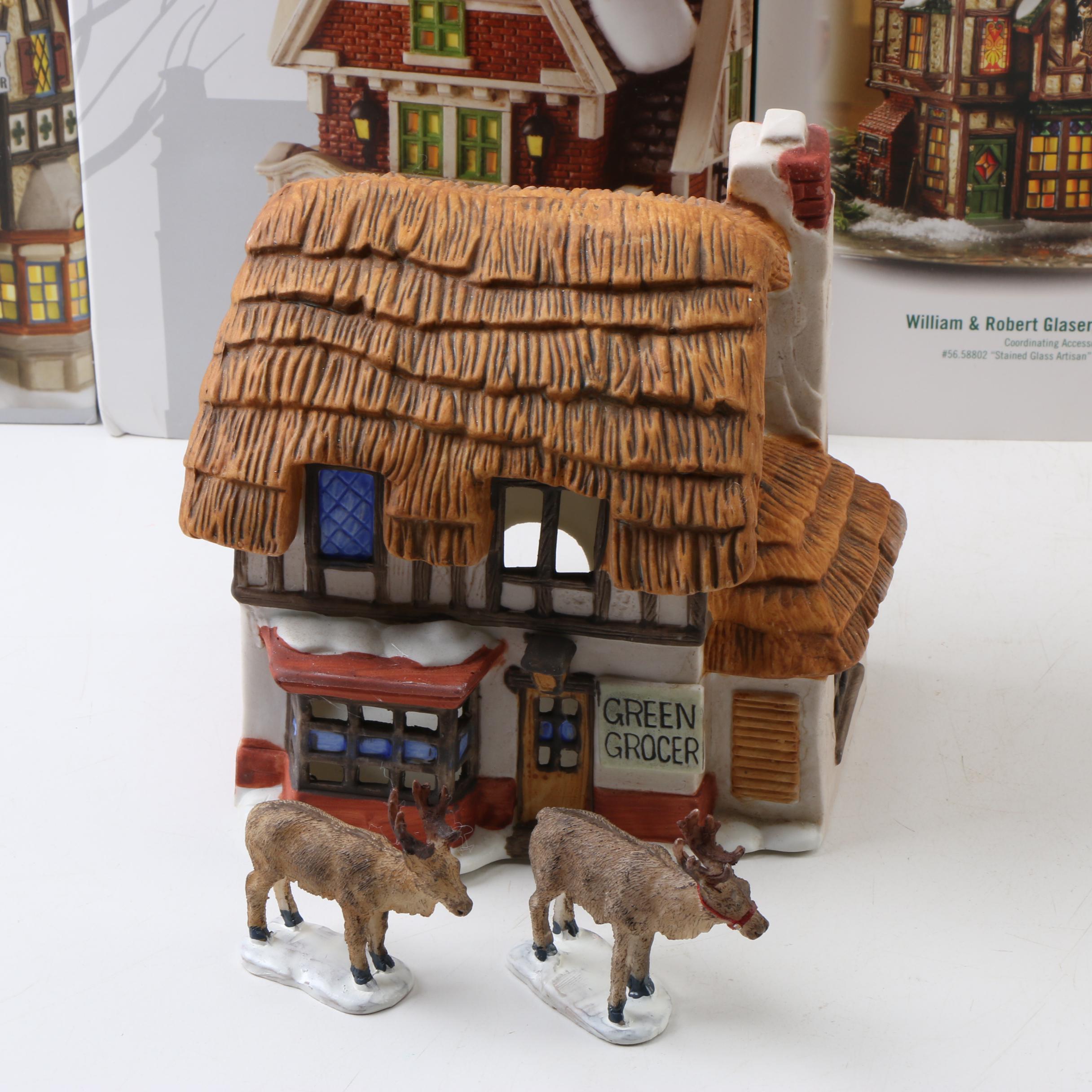 Department 56 "Dickens Village" Illuminated Houses and Accessories