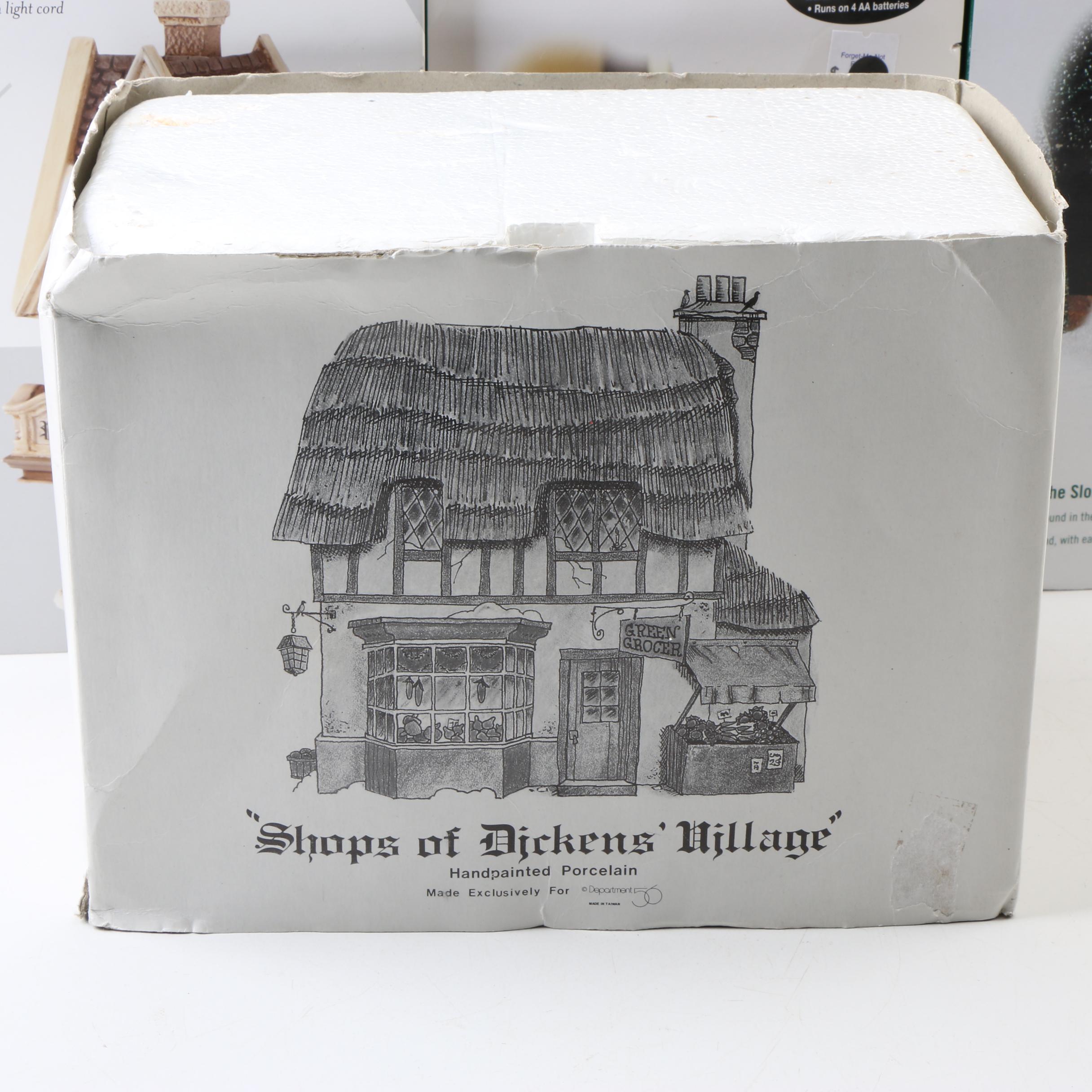 Department 56 "Dickens Village" Illuminated Houses and Accessories