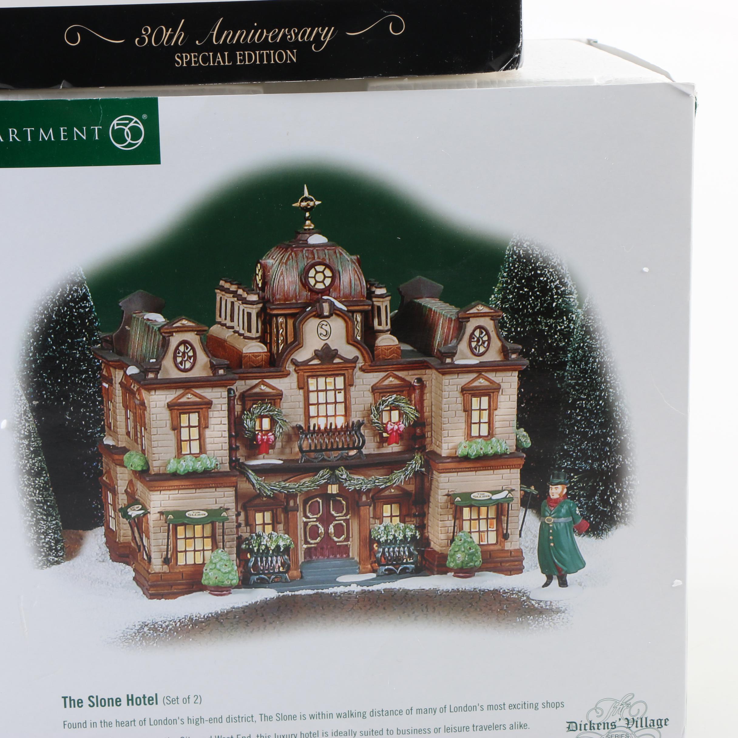 Department 56 "Dickens Village" Illuminated Houses and Accessories