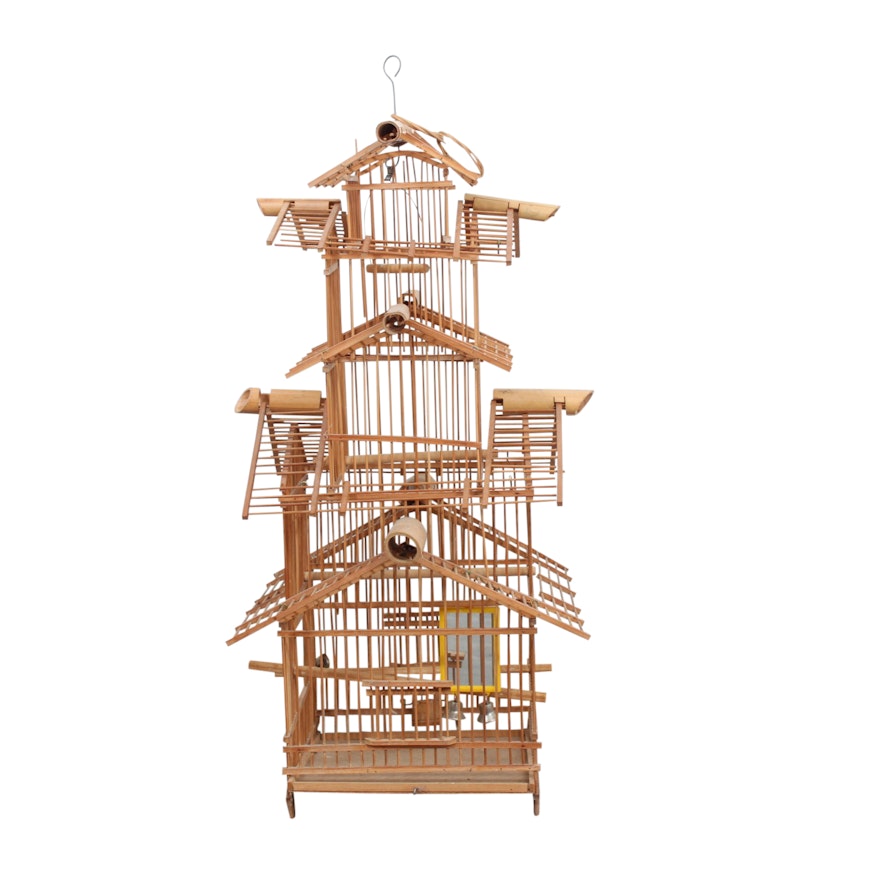 Bamboo Birdcage