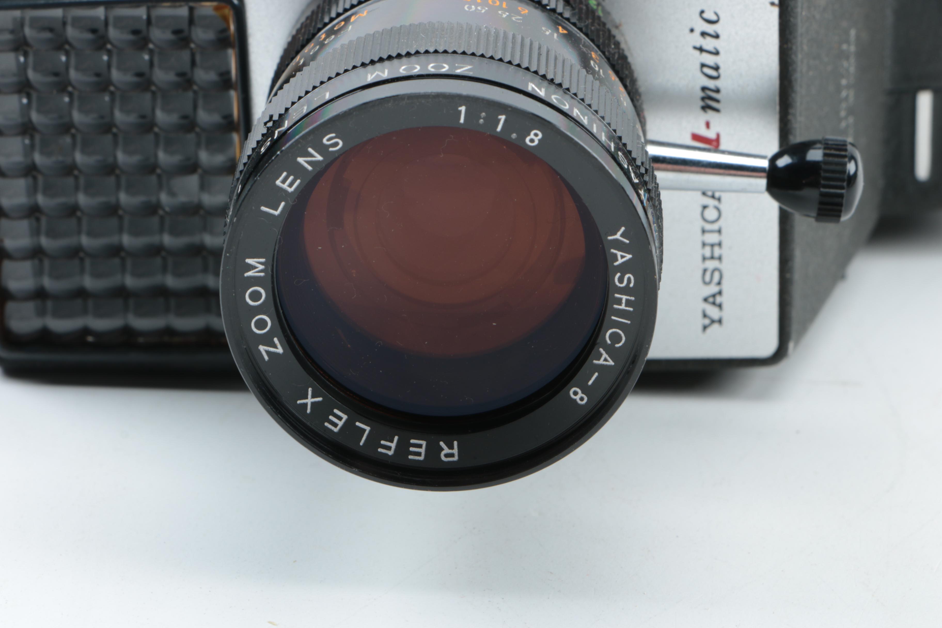 Vintage Yashica U-Matic 8mm Movie Camera with Accessories