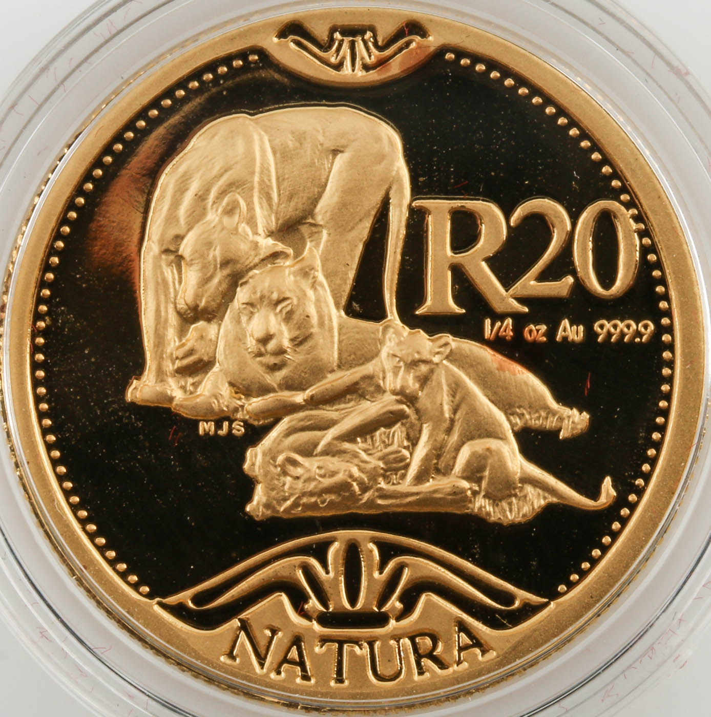 2003 Gold Krugerrand-Natura Prestige Set