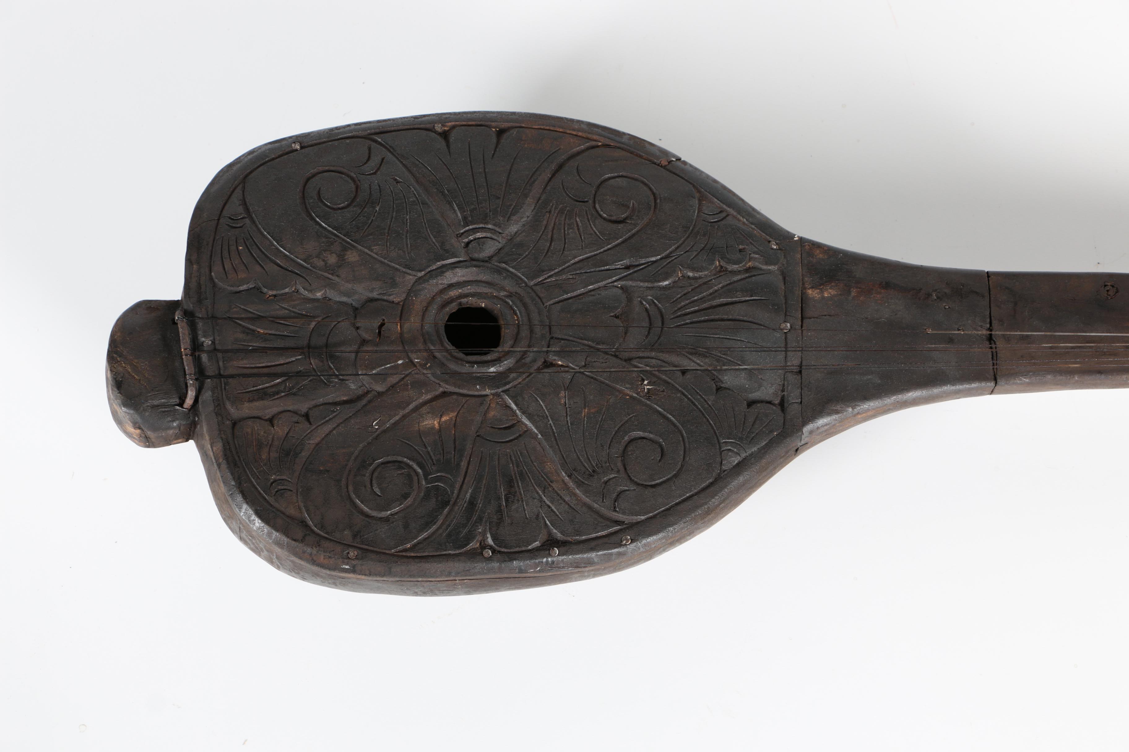 Indonesian  Gambus Lombok Stringed Instrument