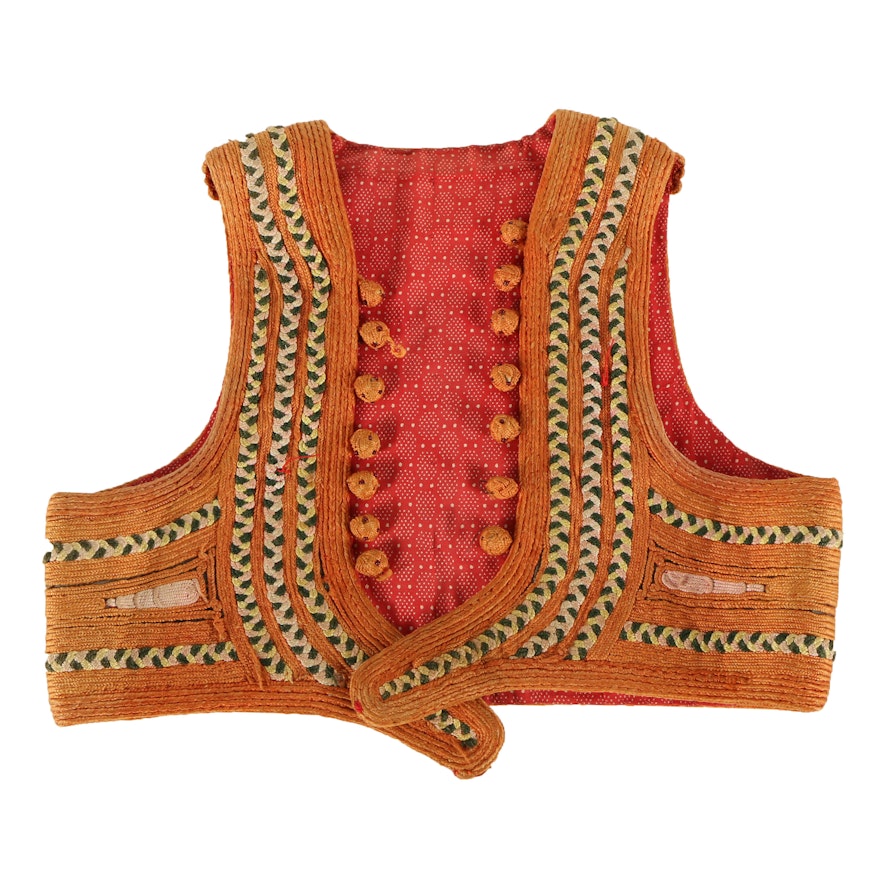 Women's Early 20th Century Turkish Yelek Vest