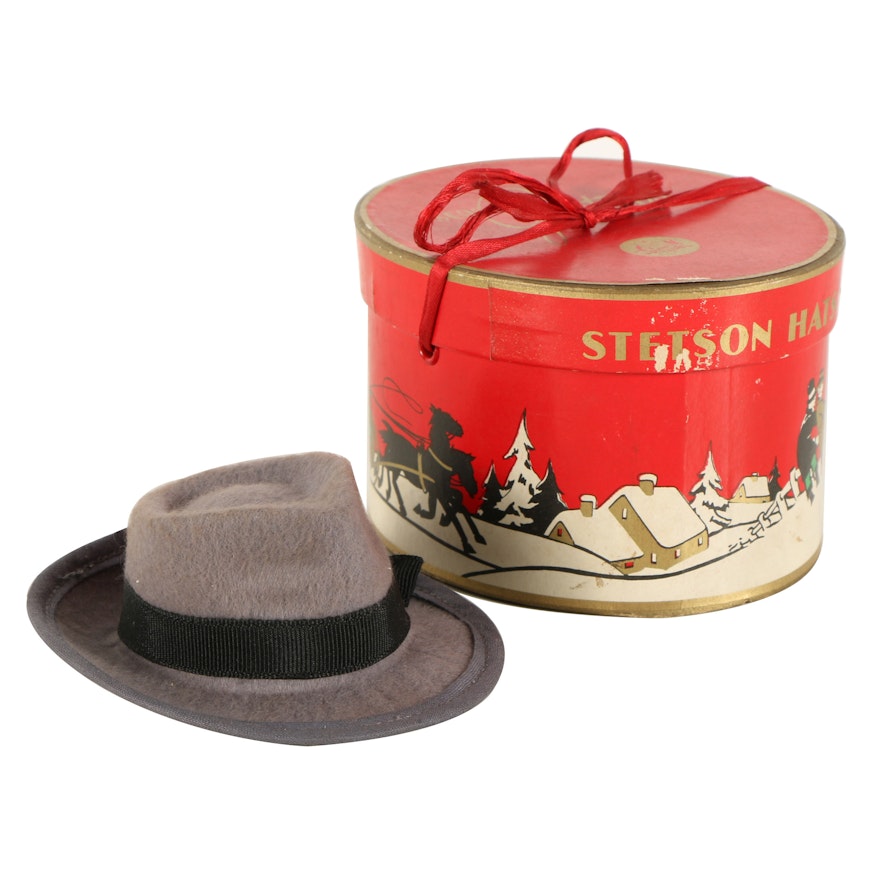 Stetson Salesman Sample Miniature Hat