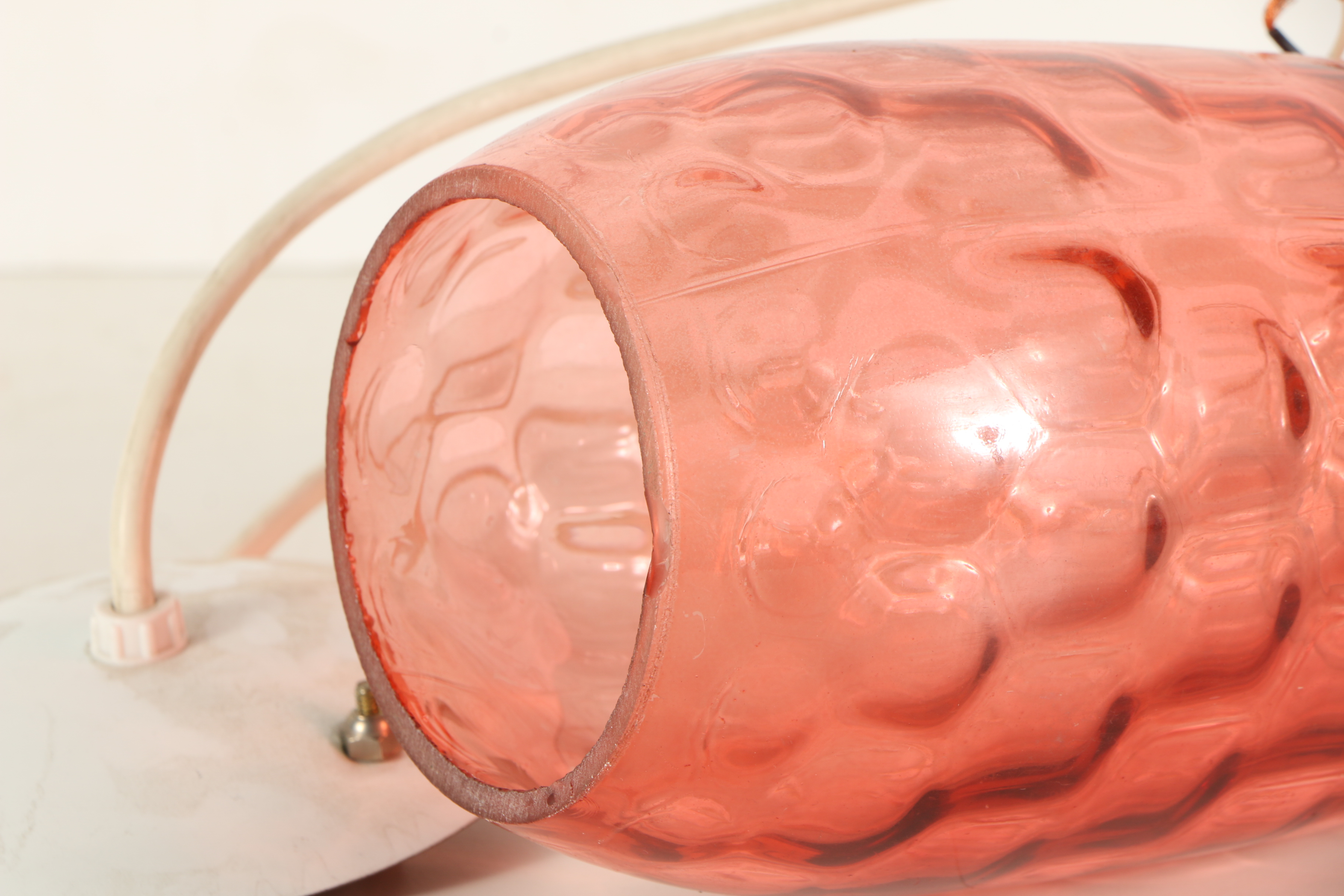 Mid Century Modern Glass Light Pendant