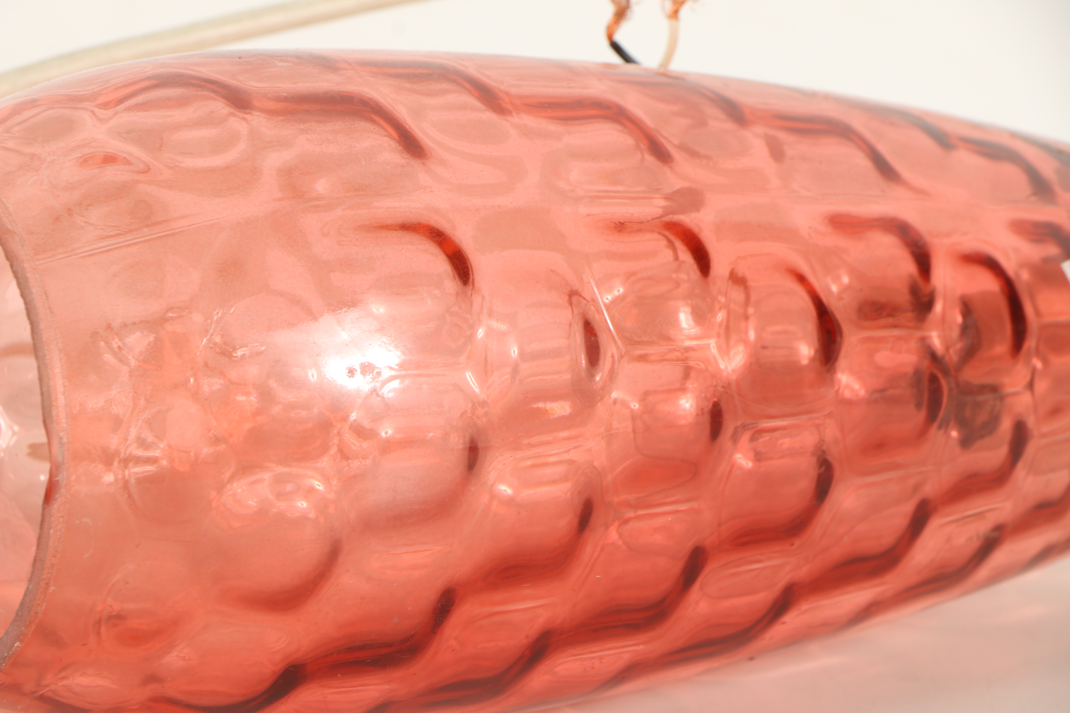 Mid Century Modern Glass Light Pendant