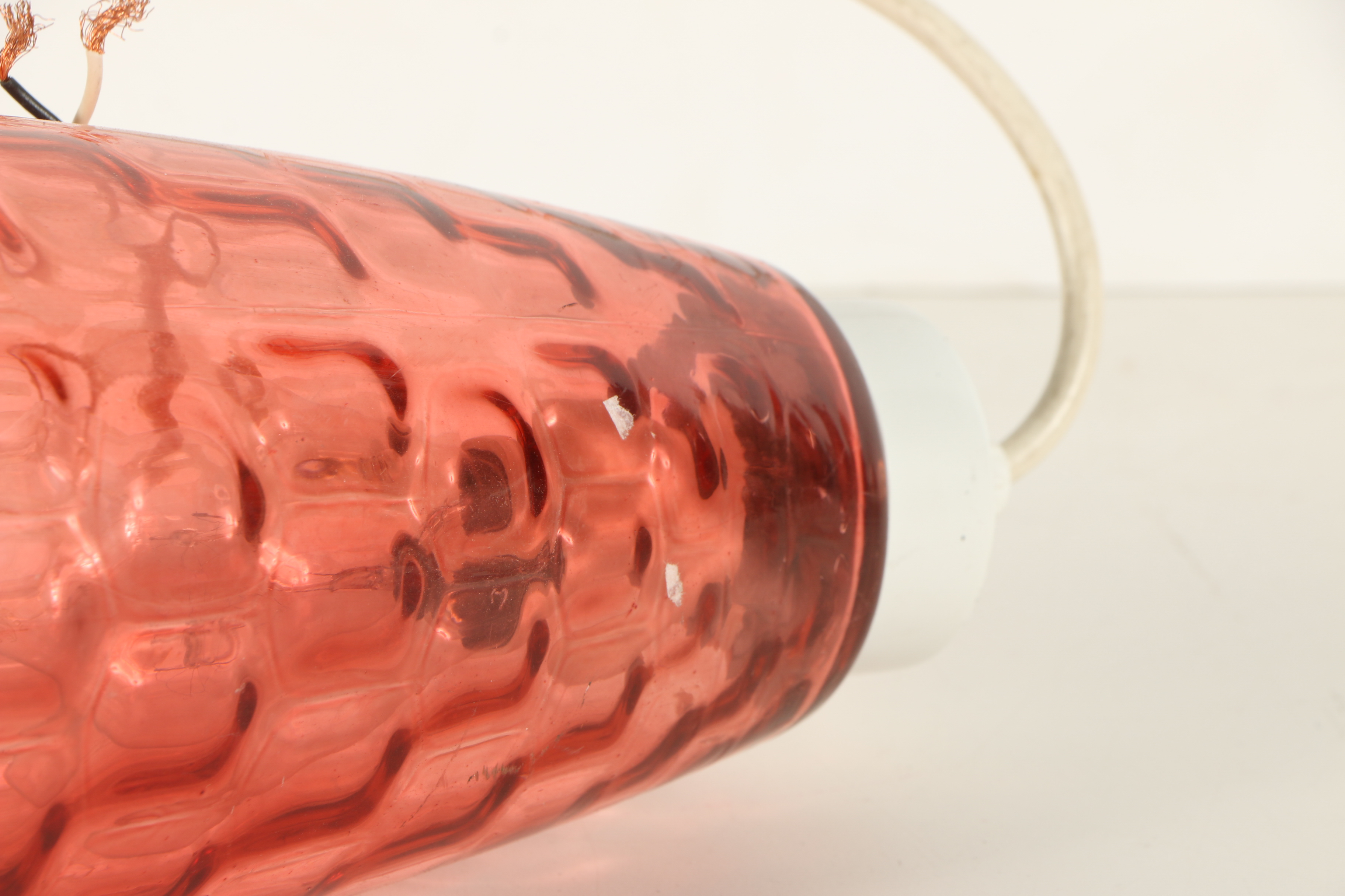 Mid Century Modern Glass Light Pendant