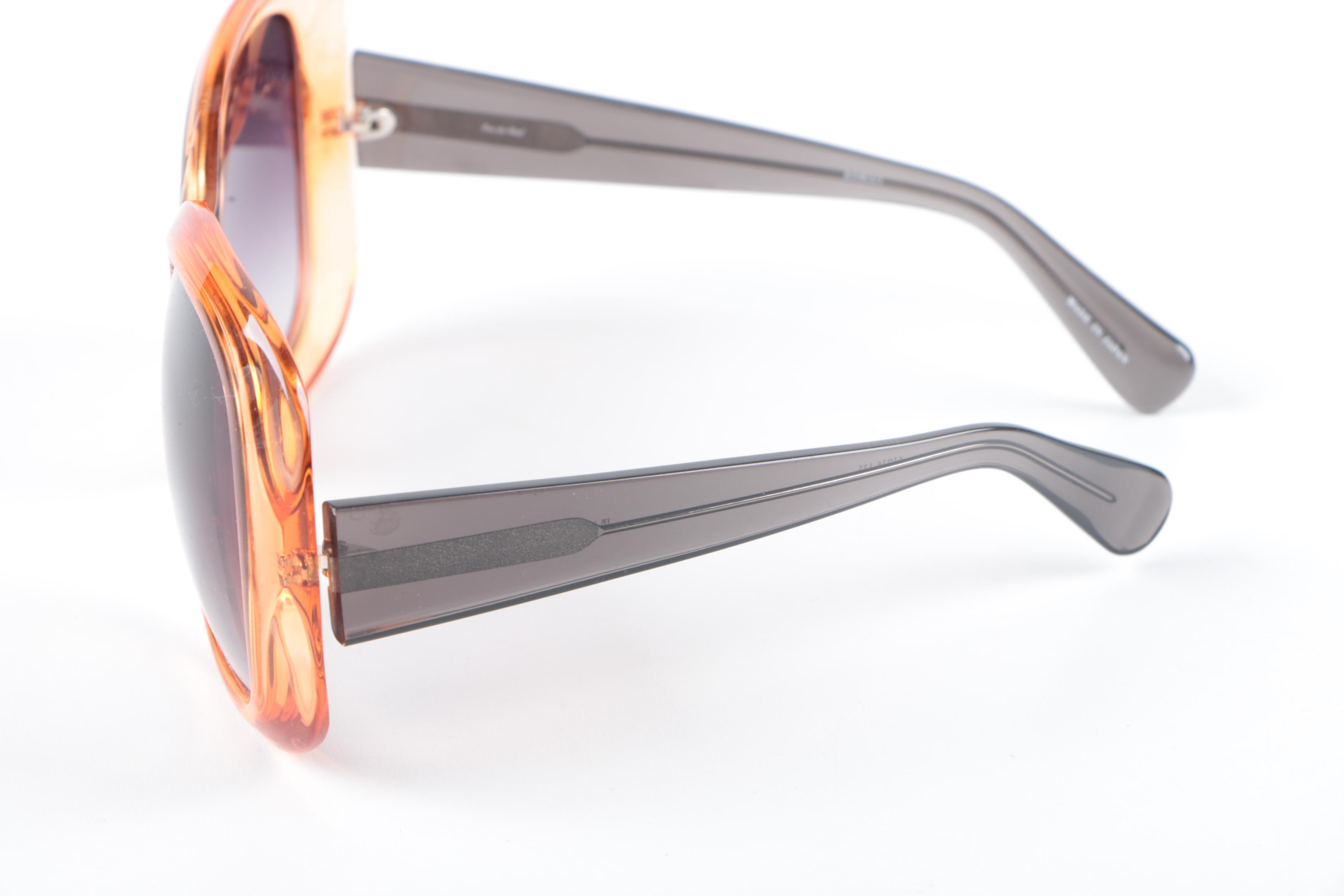 Linda Farrow Projects x Rue du Mail Oversized Sunglasses