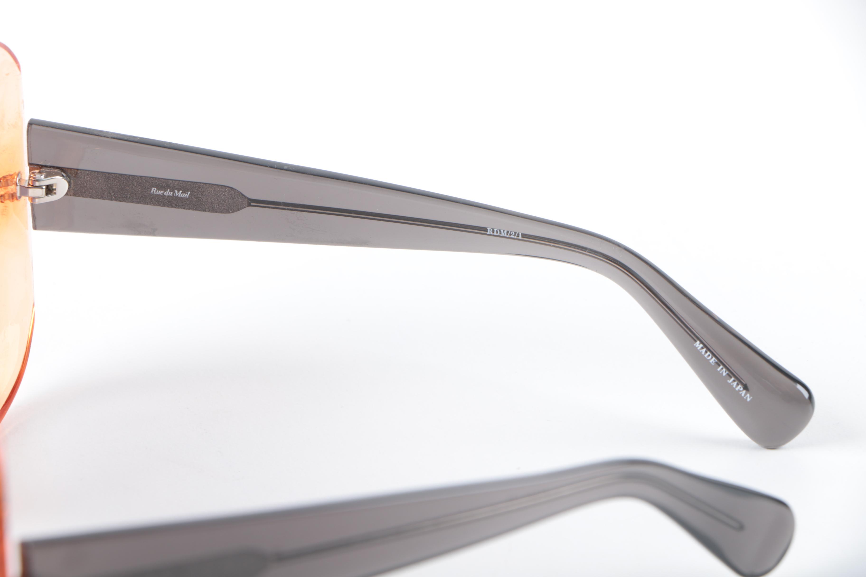 Linda Farrow Projects x Rue du Mail Oversized Sunglasses