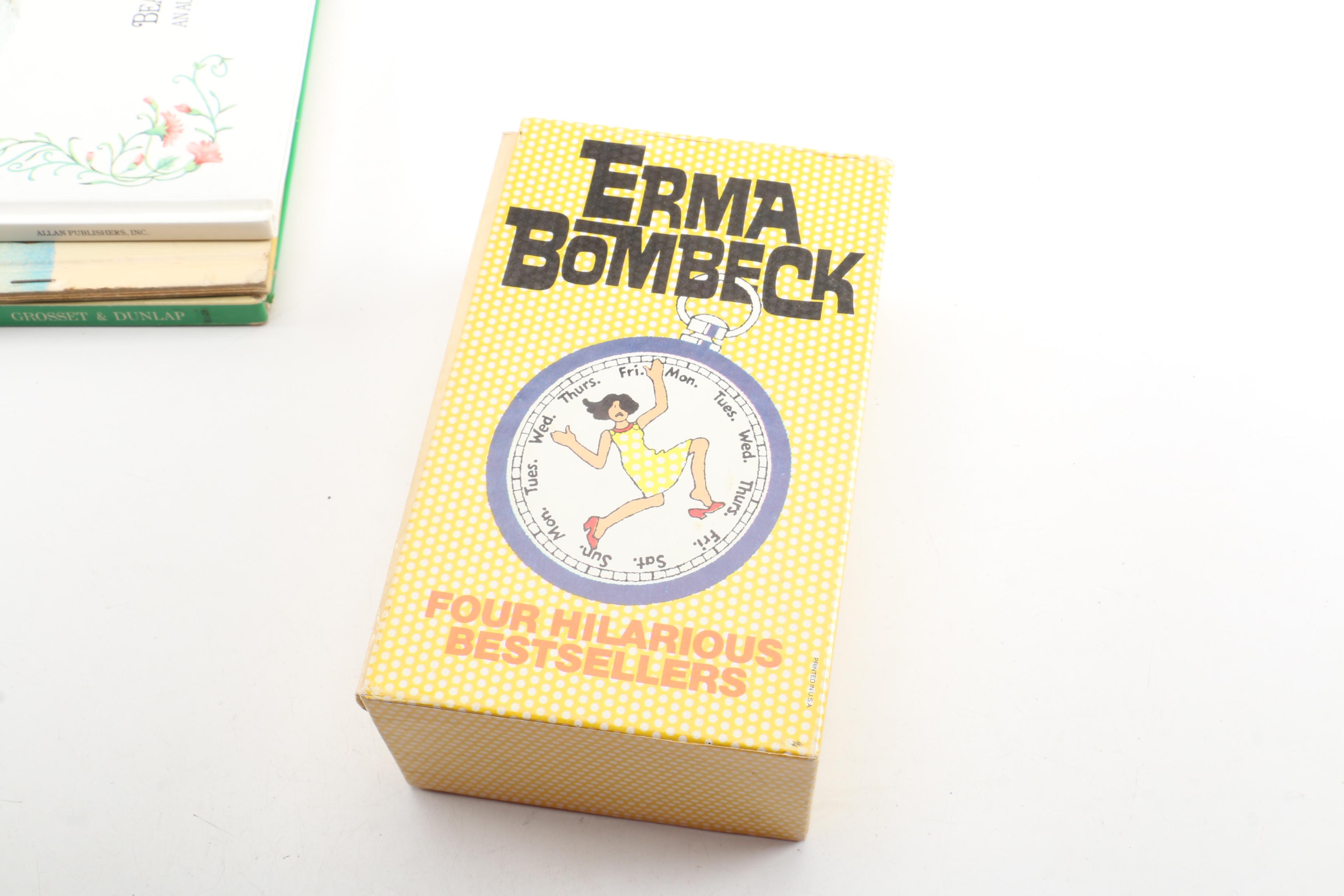 Vintage Children's Books and Set of Works by Erma Bombeck